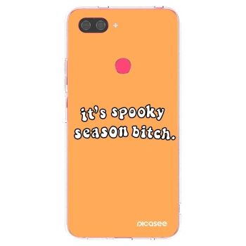 Picasee διαφανής θήκη σιλικόνης Xiaomi Mi 8 Lite - Spooky season