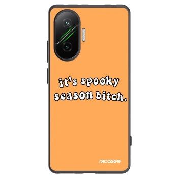 Picasee Μαύρη θήκη σιλικόνης για Xiaomi Poco F7 5G - Spooky season