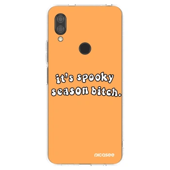 Picasee διαφανής θήκη σιλικόνης Xiaomi Redmi 7 - Spooky season
