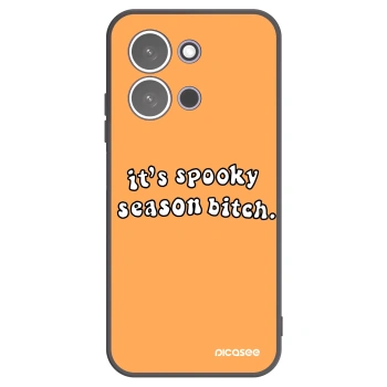 Picasee Μαύρη θήκη σιλικόνης για Xiaomi Redmi 15C 5G - Spooky season