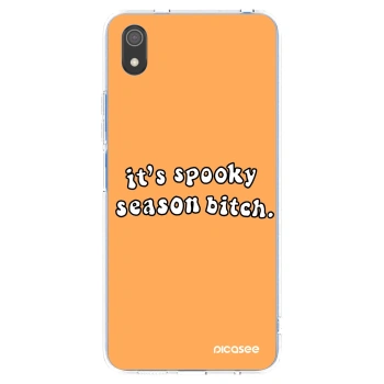 Picasee διαφανής θήκη σιλικόνης Xiaomi Redmi 7A - Spooky season