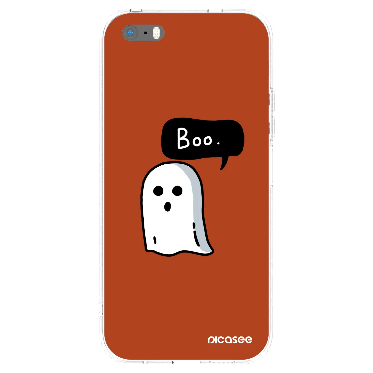 Picasee διαφανής θήκη σιλικόνης Apple iPhone 5/5S/SE - Boo