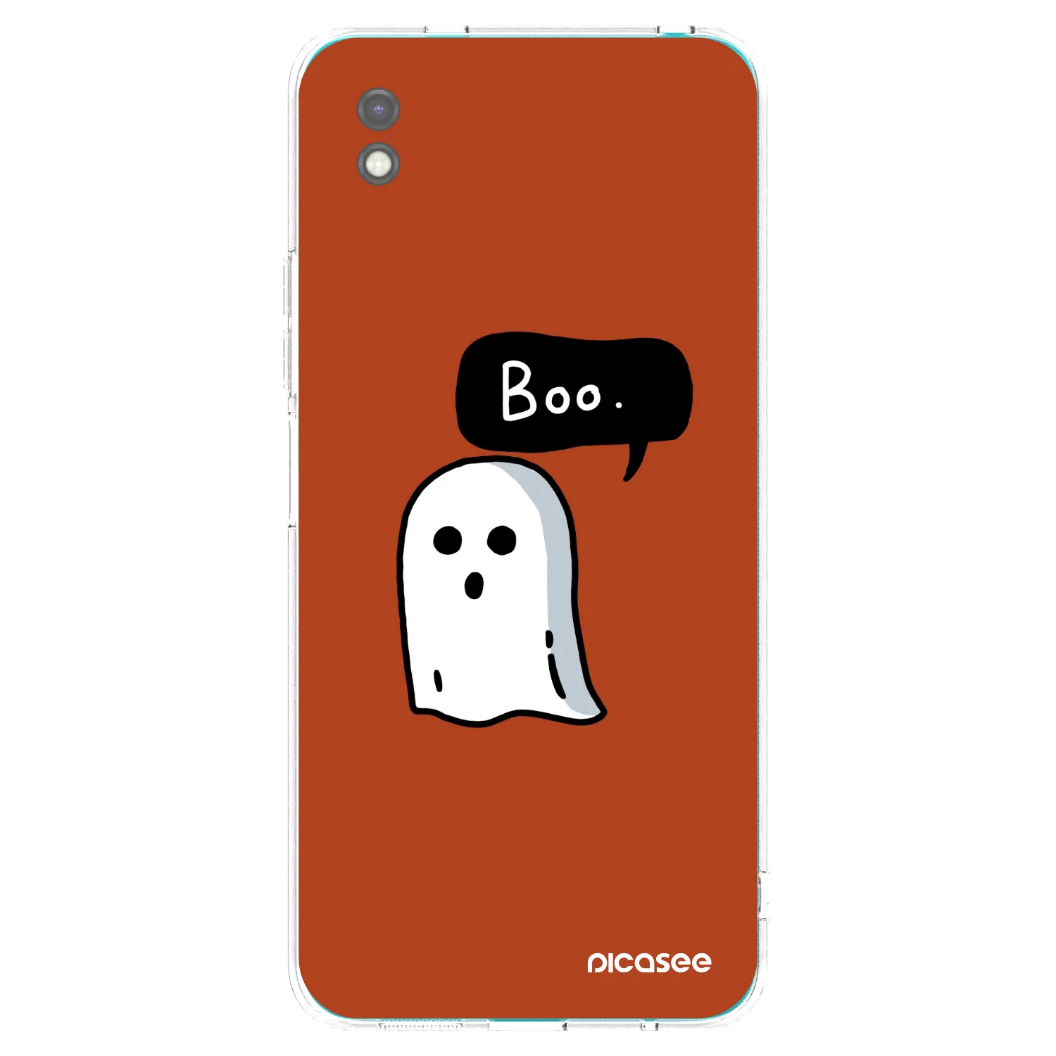 Picasee Μαύρη θήκη σιλικόνης για Xiaomi Redmi 9A - Boo