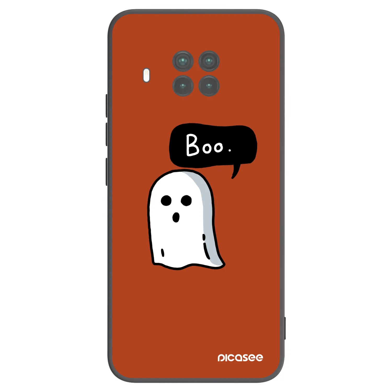 Picasee Μαύρη θήκη σιλικόνης για Xiaomi Mi 10T Lite - Boo