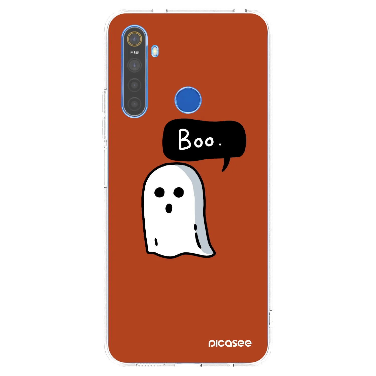 Picasee διαφανής θήκη σιλικόνης Realme 5 - Boo