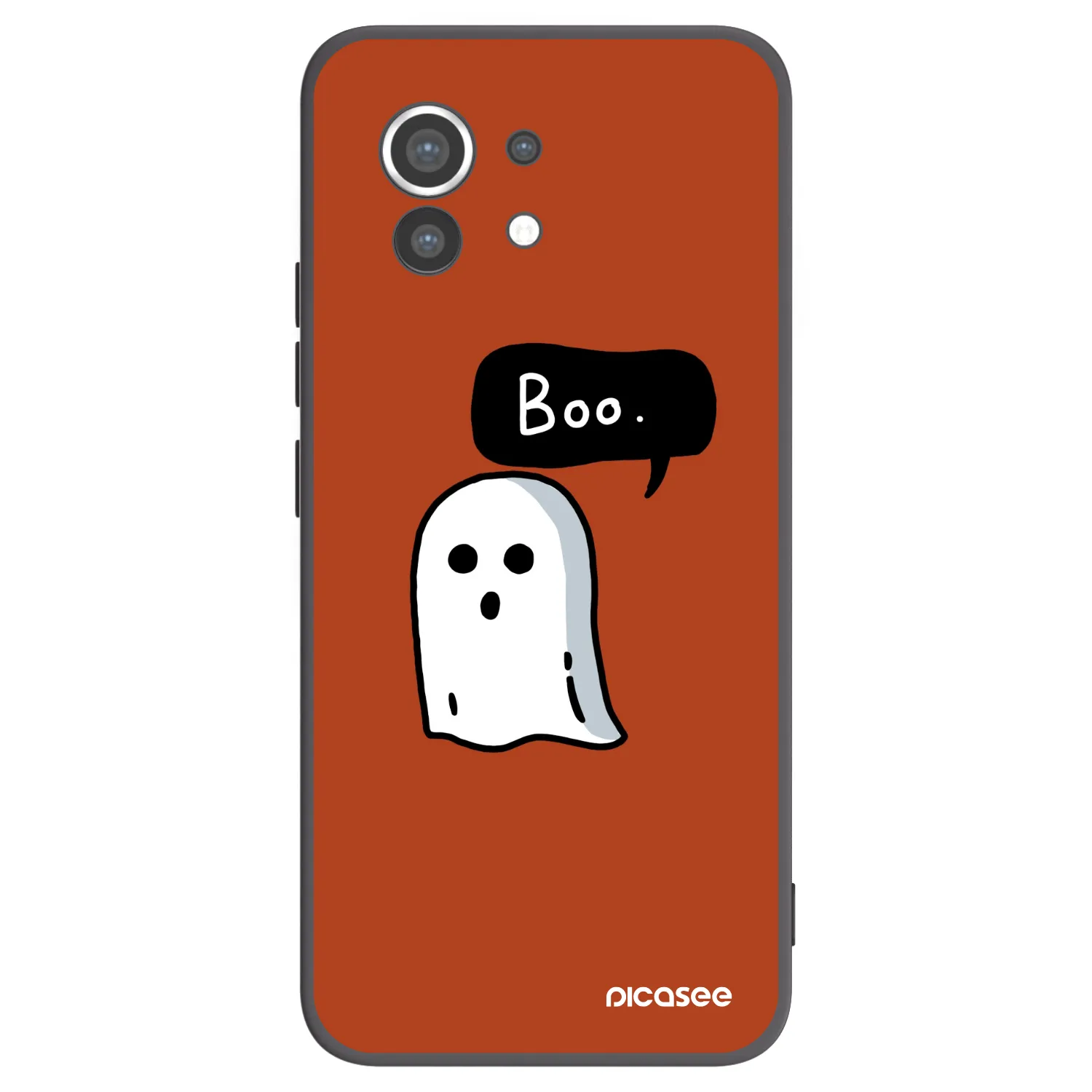 Picasee Μαύρη θήκη σιλικόνης για Xiaomi Mi 11 - Boo