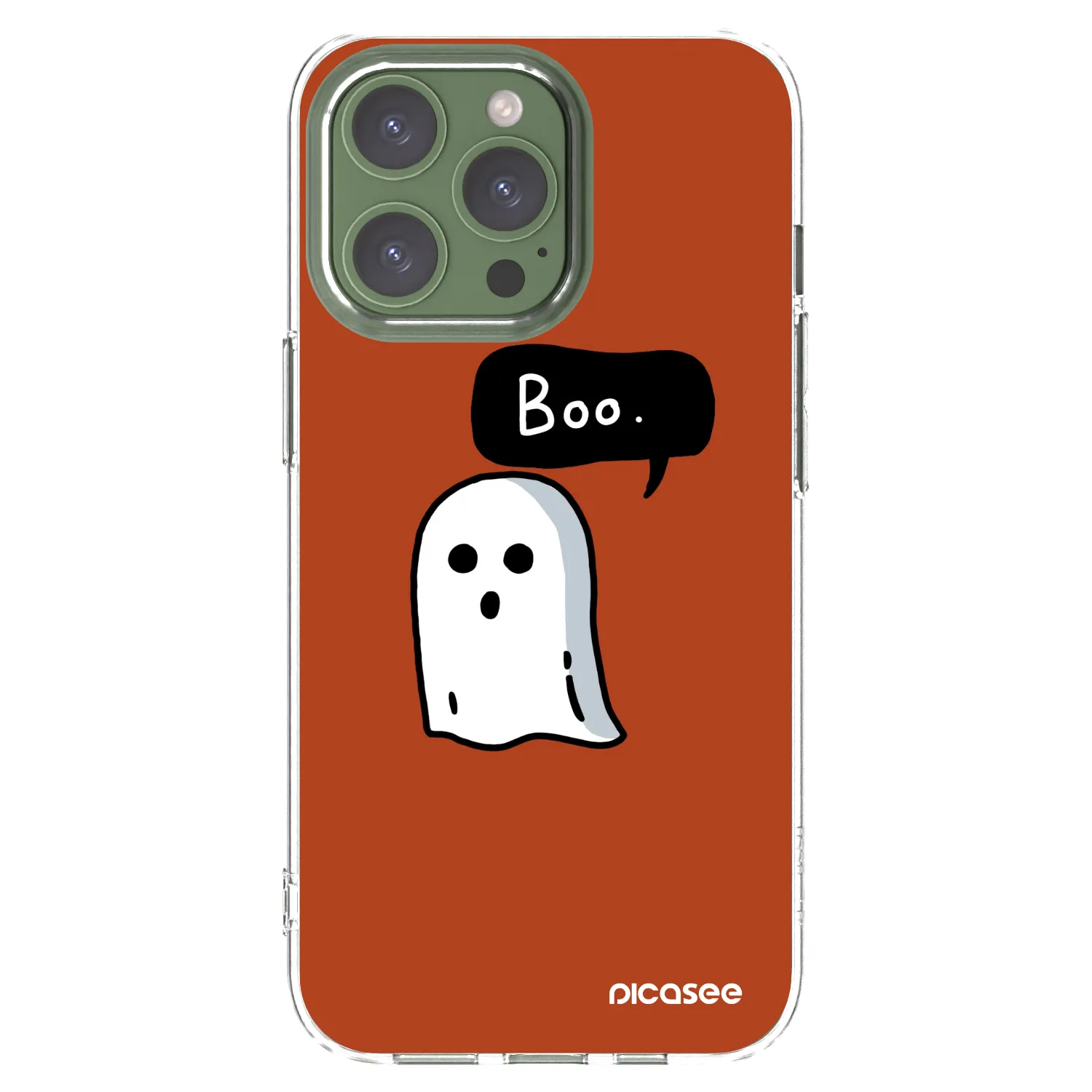 Picasee διαφανής θήκη σιλικόνης Apple iPhone 13 Pro - Boo