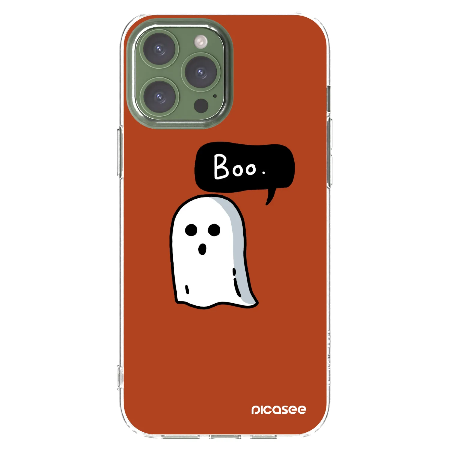 Picasee διαφανής θήκη σιλικόνης Apple iPhone 13 Pro Max - Boo