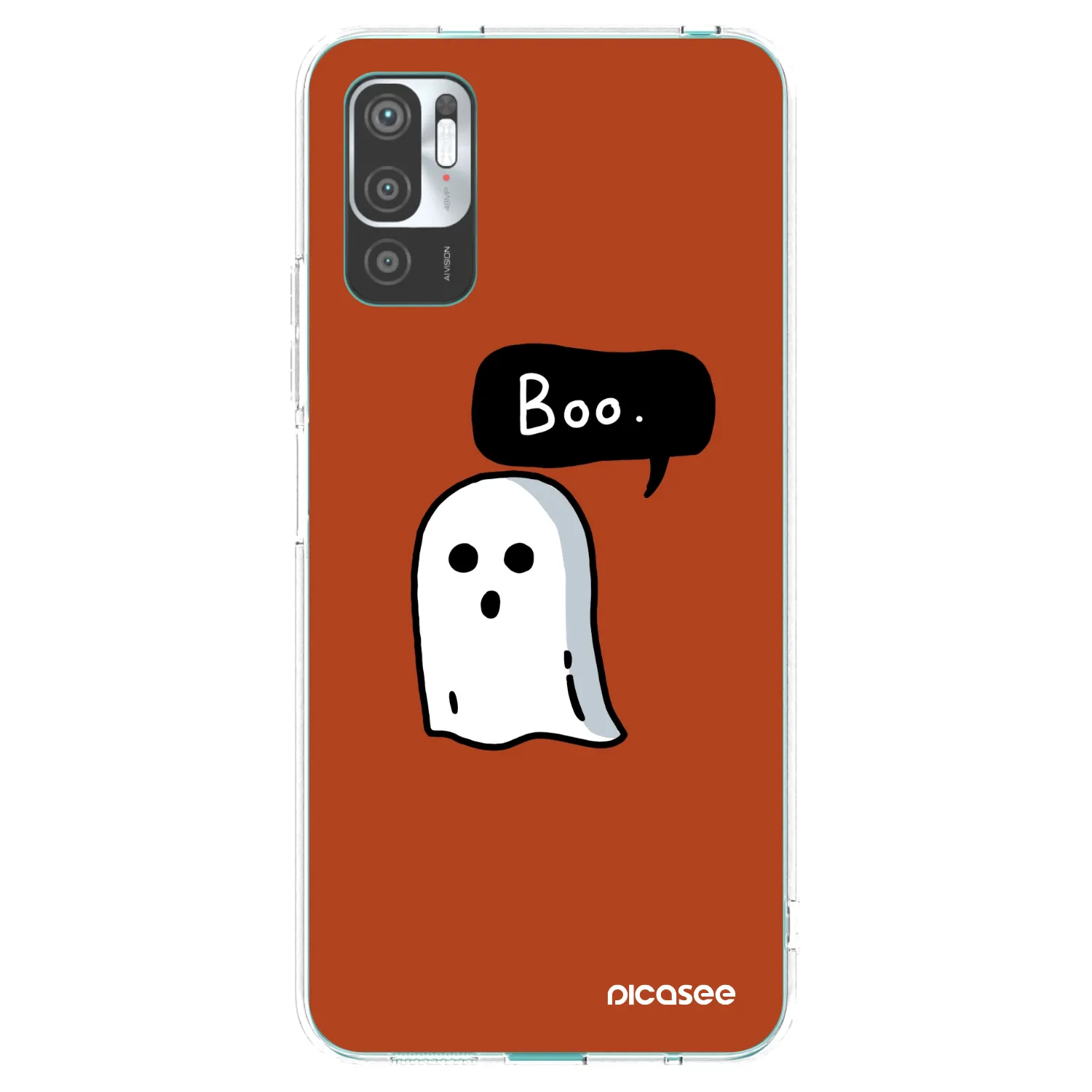 Picasee διαφανής θήκη σιλικόνης Xiaomi Redmi Note 10 5G - Boo