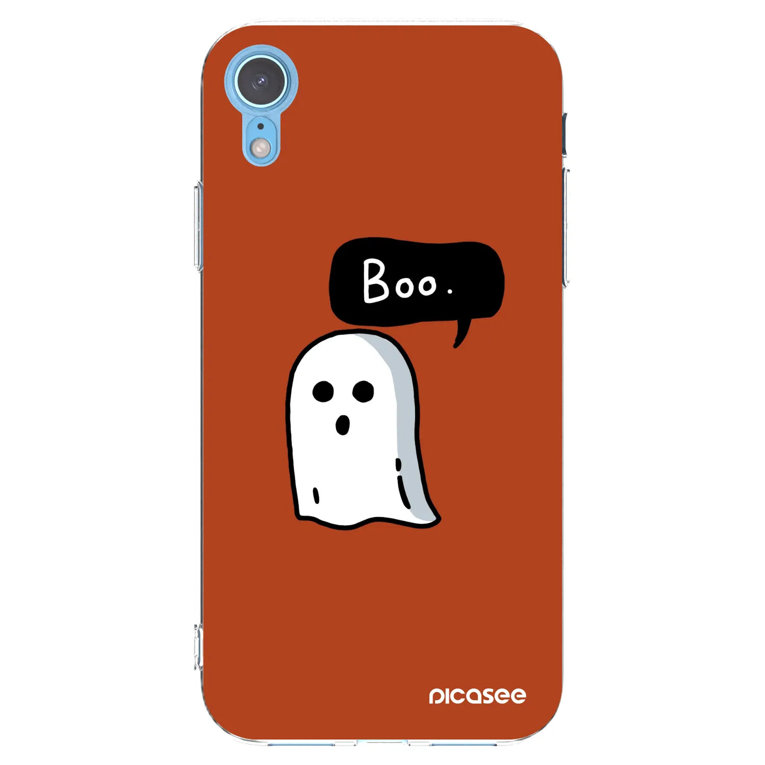 Picasee διαφανής θήκη σιλικόνης Apple iPhone XR - Boo