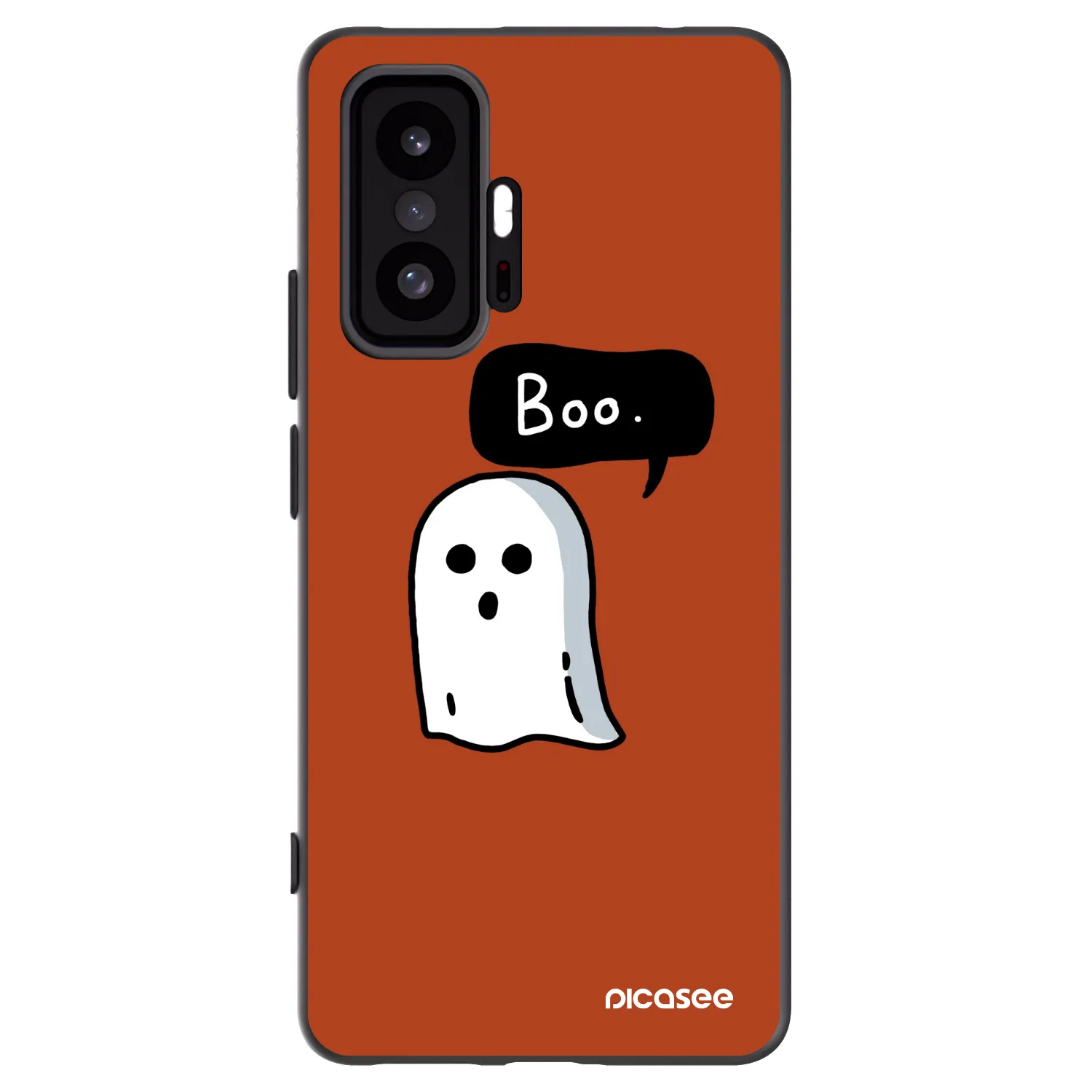 Picasee Μαύρη θήκη σιλικόνης για Xiaomi 11T - Boo
