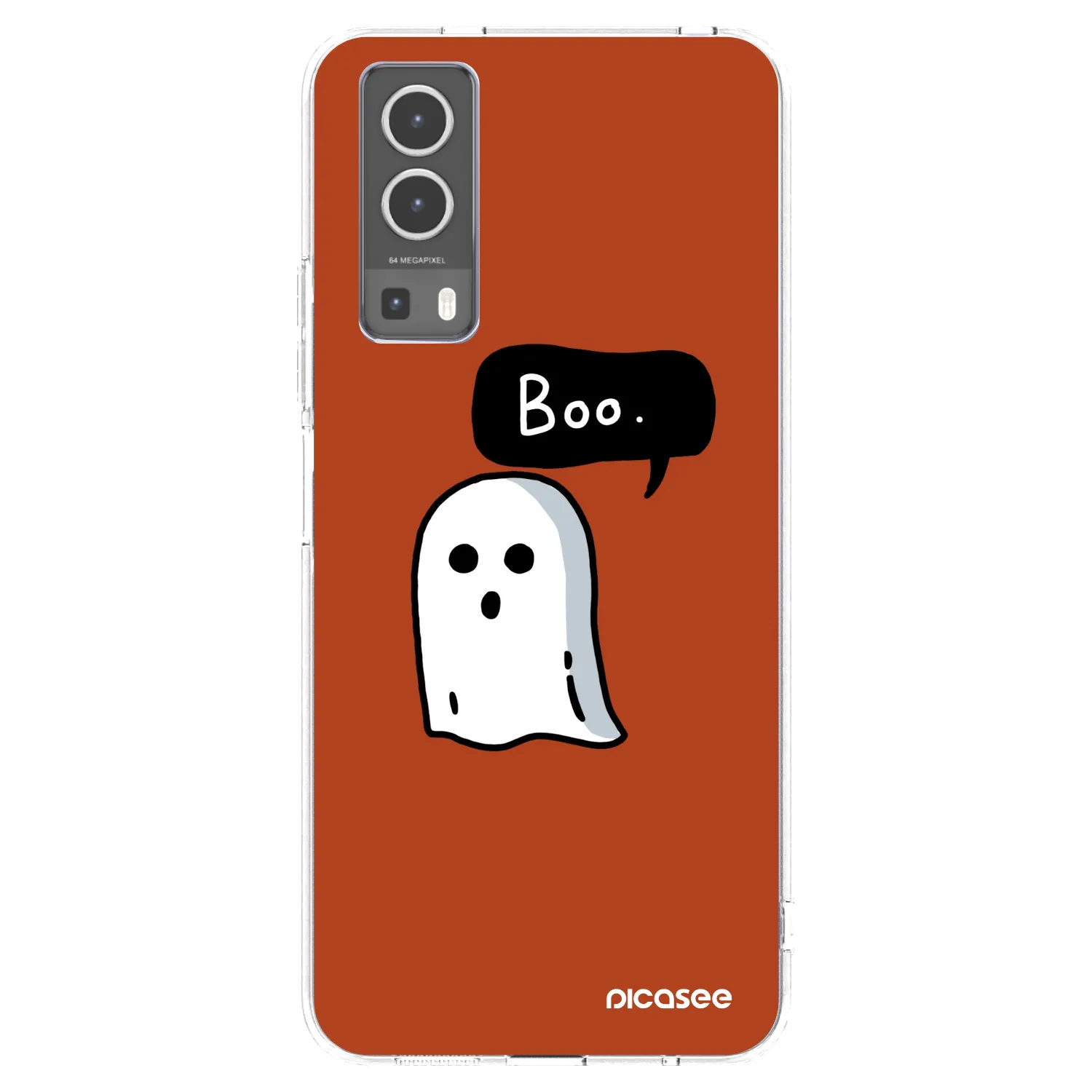 Picasee διαφανής θήκη σιλικόνης Vivo Y72 5G - Boo