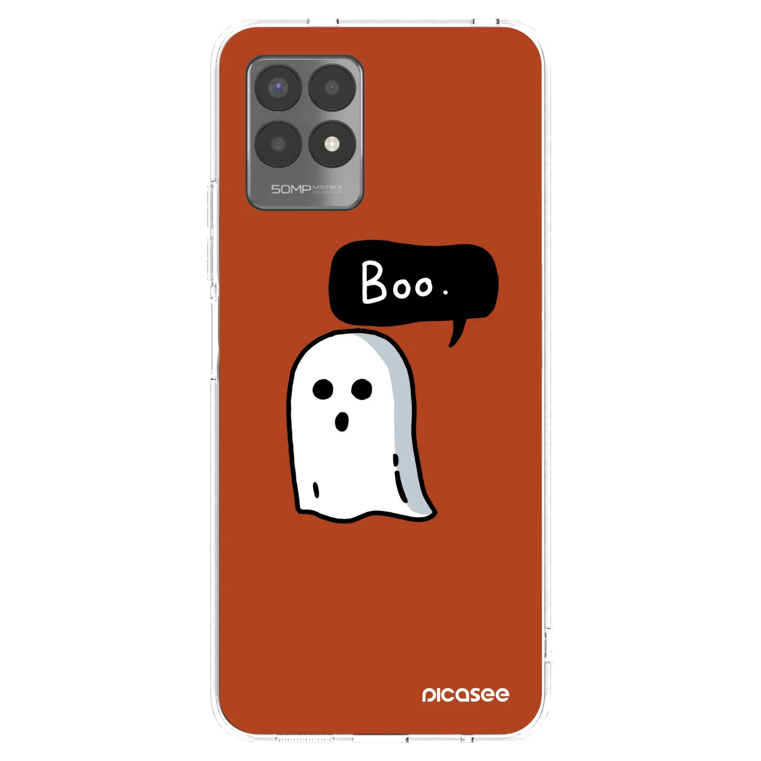 Picasee διαφανής θήκη σιλικόνης Realme 8i - Boo
