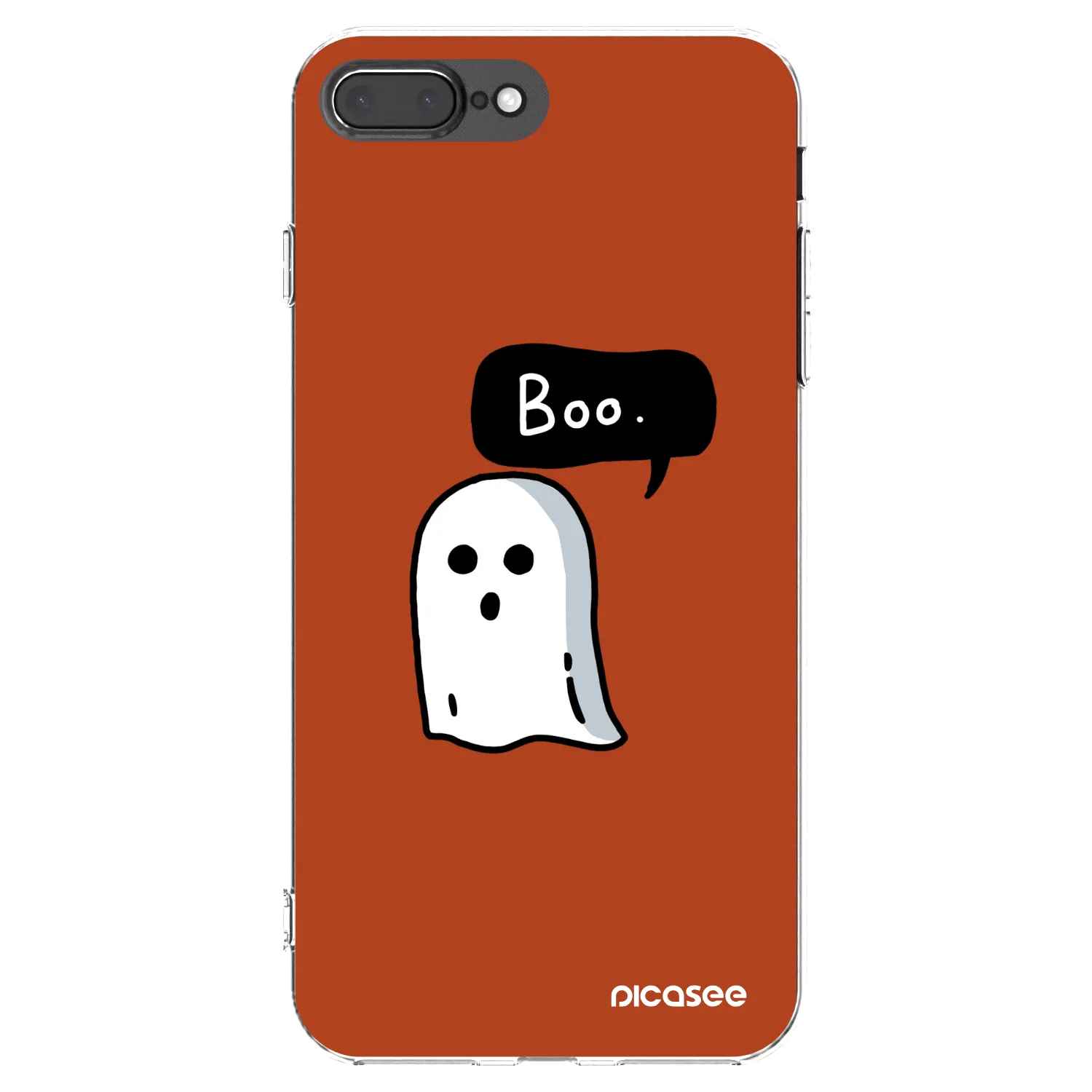 Picasee διαφανής θήκη σιλικόνης Apple iPhone 7 Plus - Boo