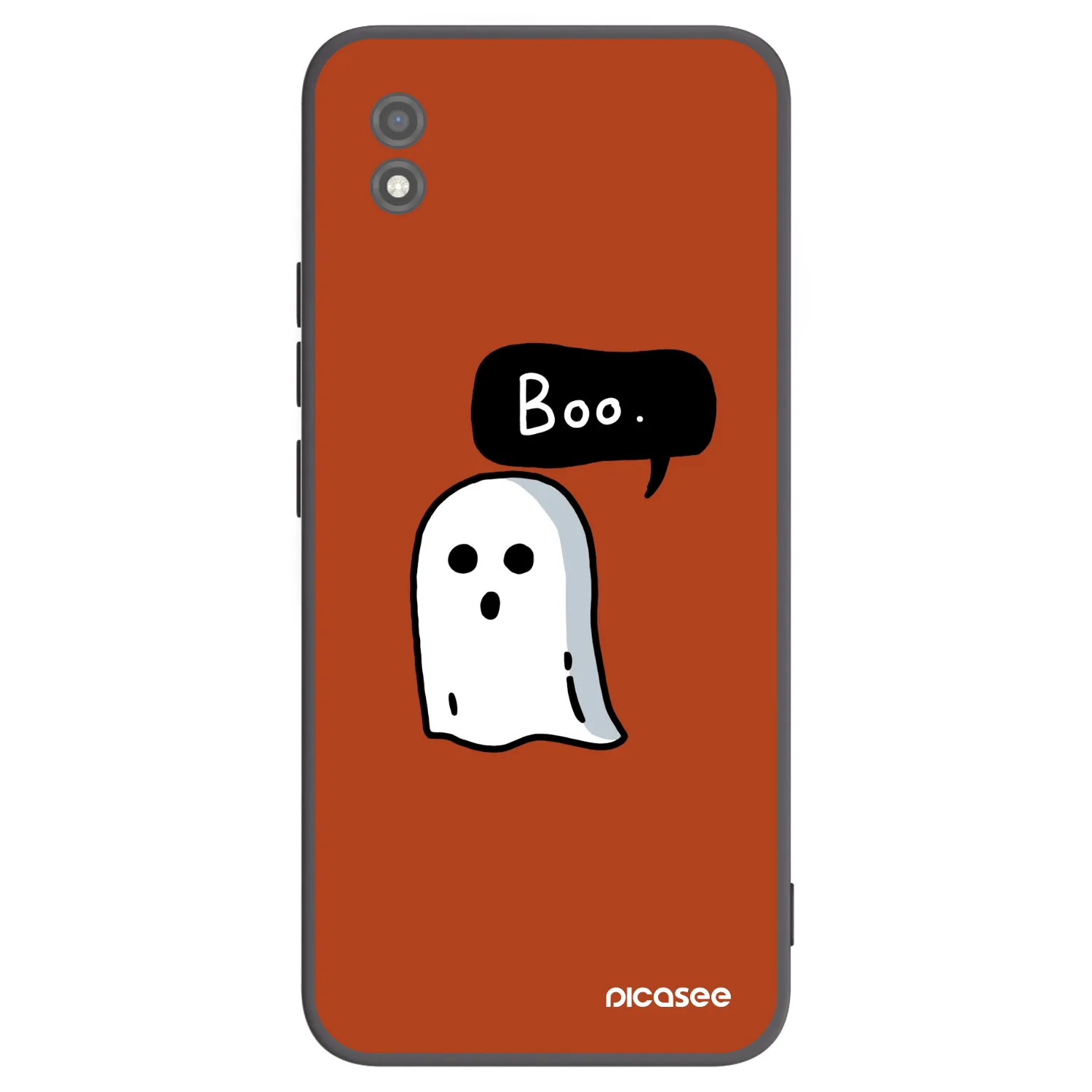 Picasee Μαύρη θήκη σιλικόνης για Realme C11 (2021) - Boo