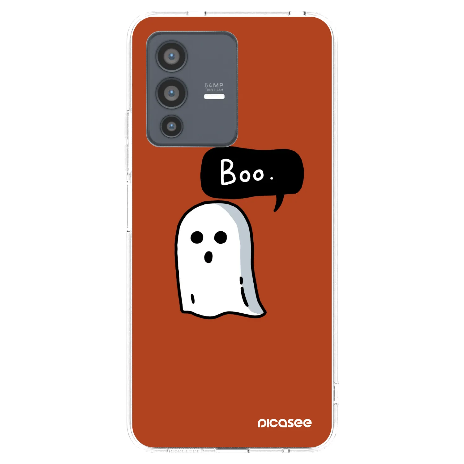Picasee διαφανής θήκη σιλικόνης Vivo V23 5G - Boo