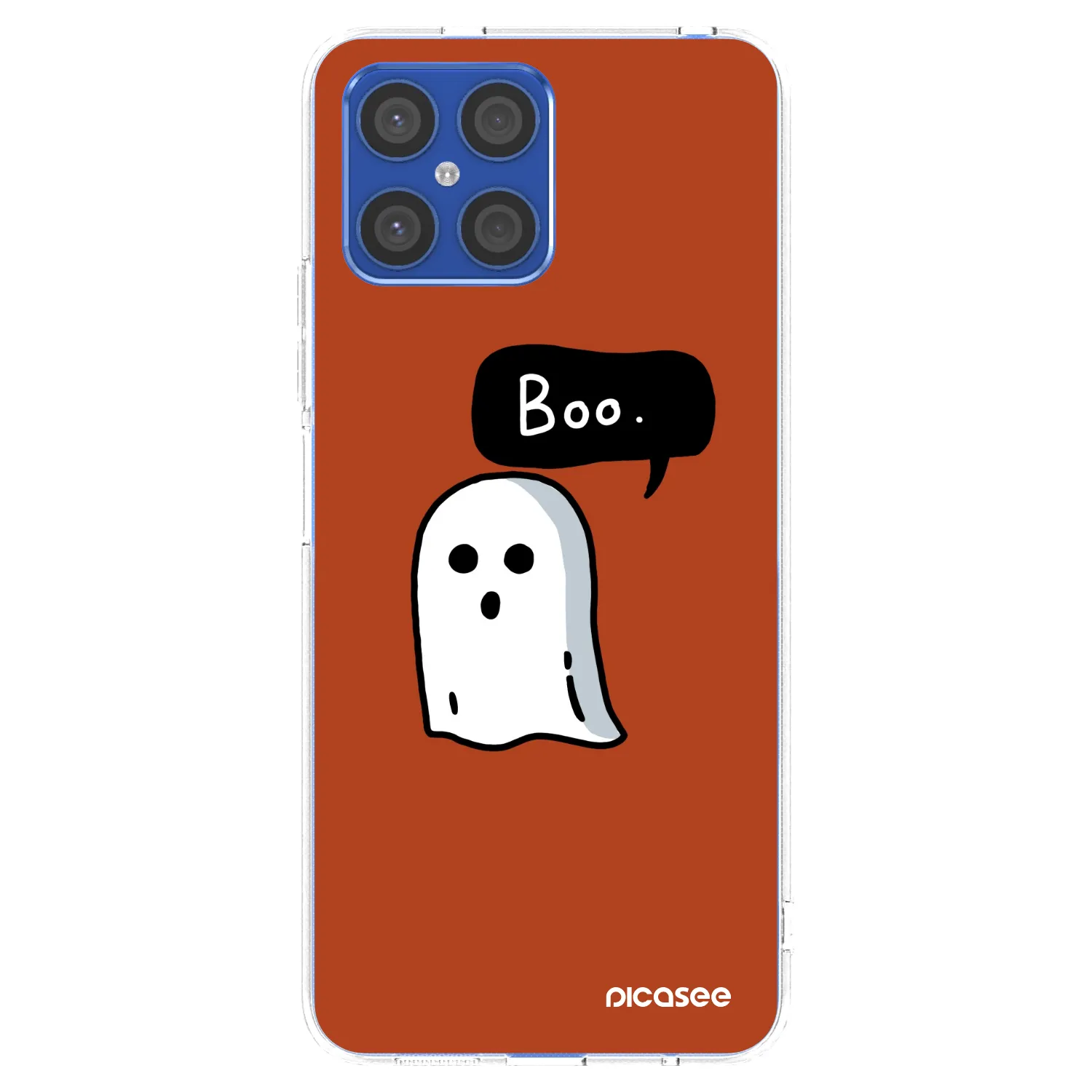 Picasee διαφανής θήκη σιλικόνης Honor X8 4G - Boo