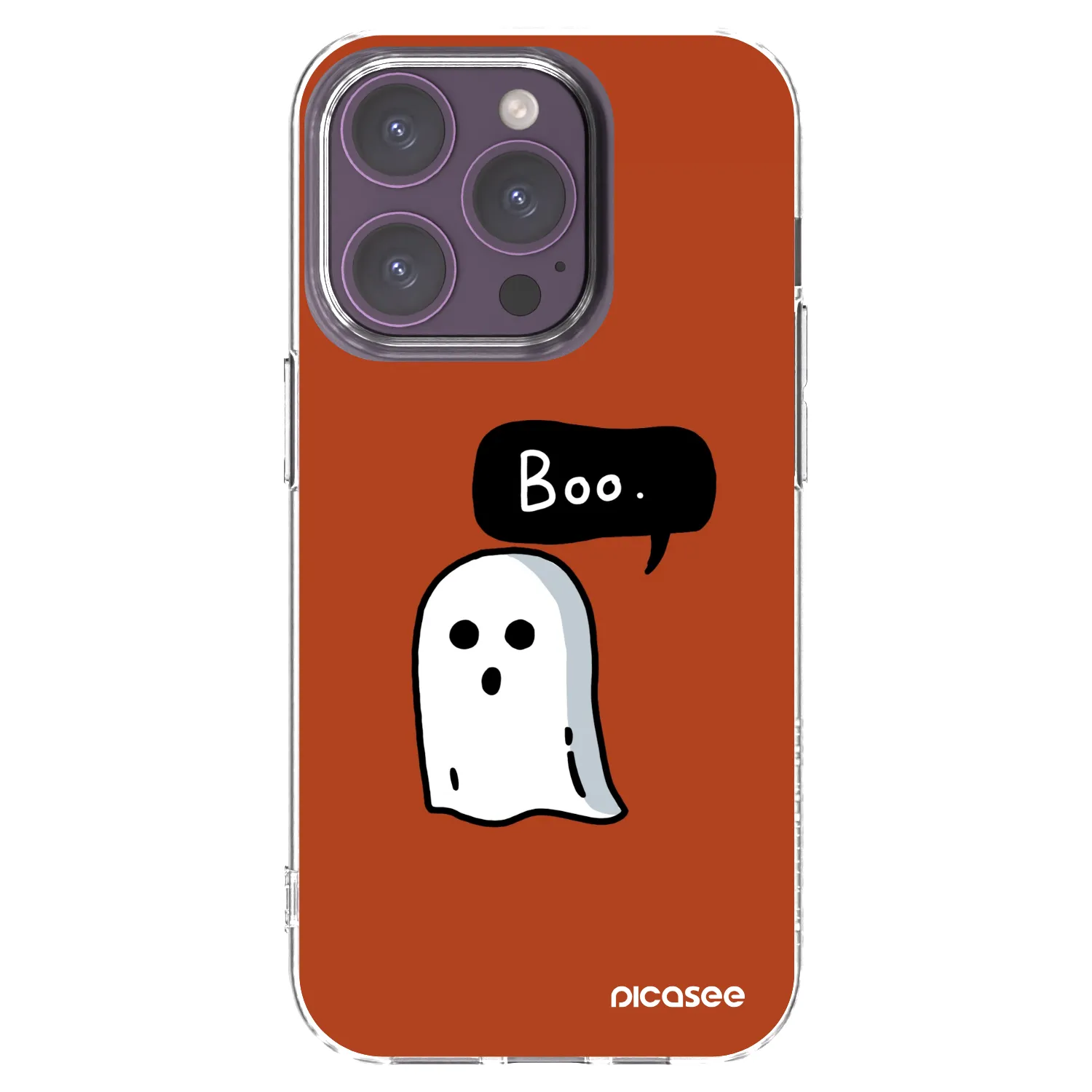 Picasee διαφανής θήκη σιλικόνης Apple iPhone 14 Pro - Boo