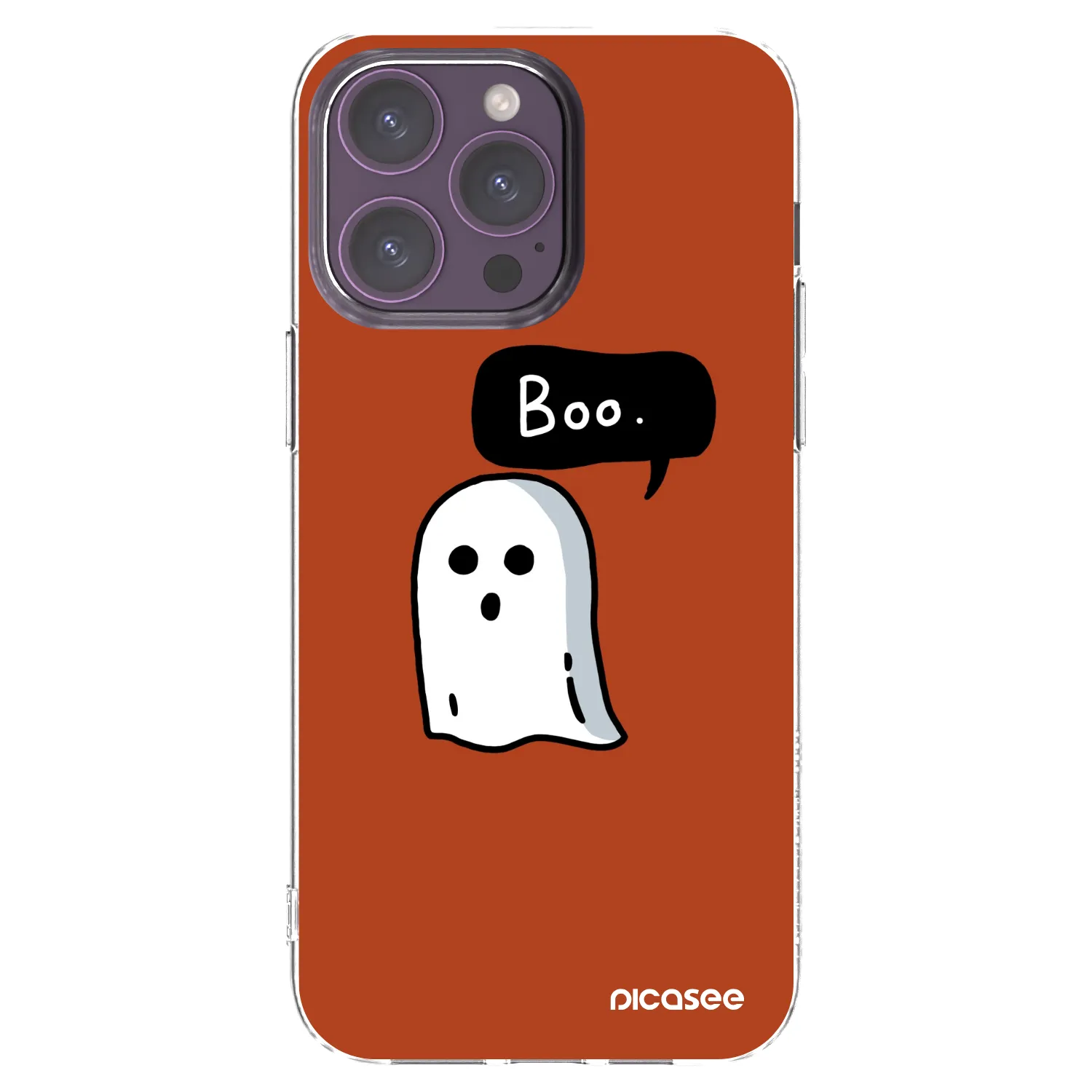 Picasee διαφανής θήκη σιλικόνης Apple iPhone 14 Pro Max - Boo