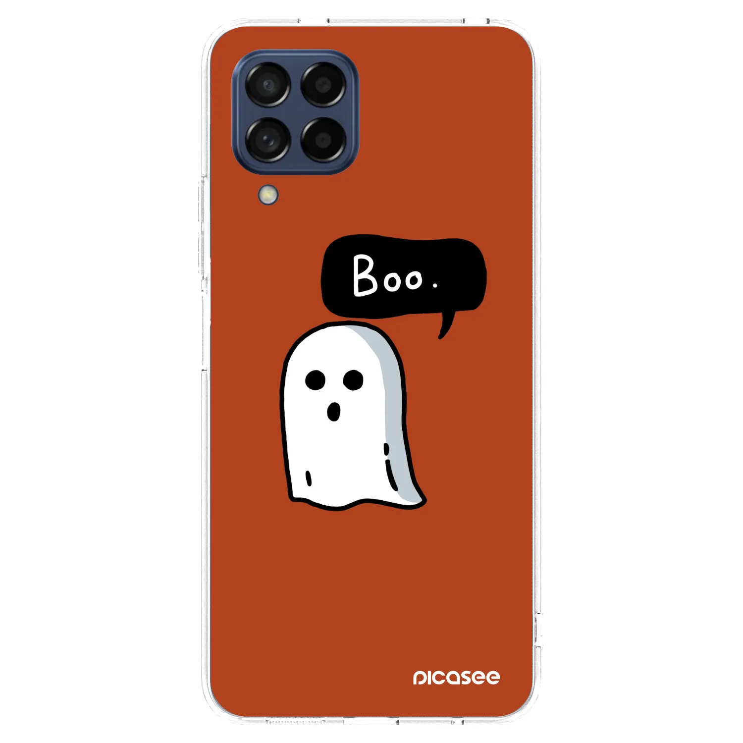 Picasee διαφανής θήκη σιλικόνης Samsung Galaxy M53 5G - Boo