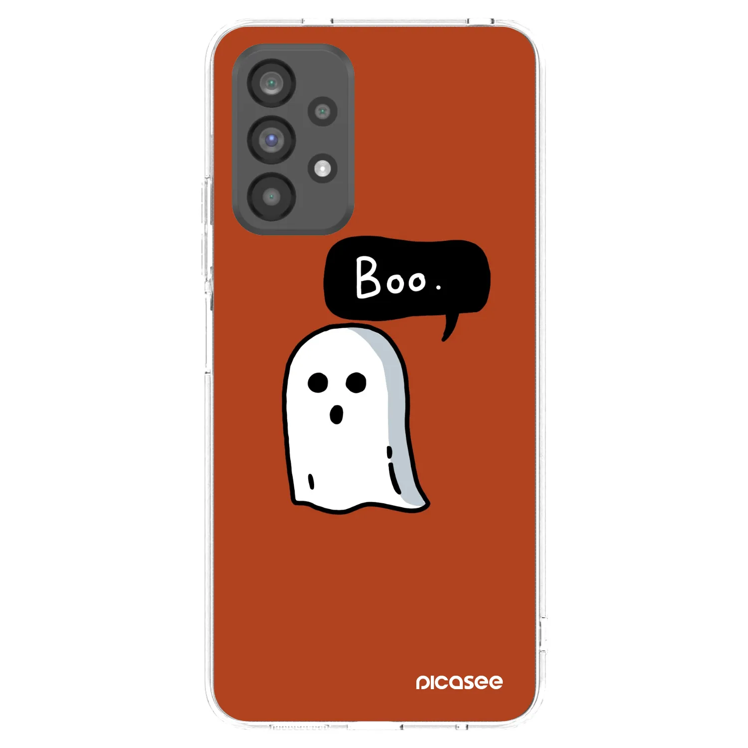 Picasee διαφανής θήκη σιλικόνης Samsung Galaxy A73 5G - Boo