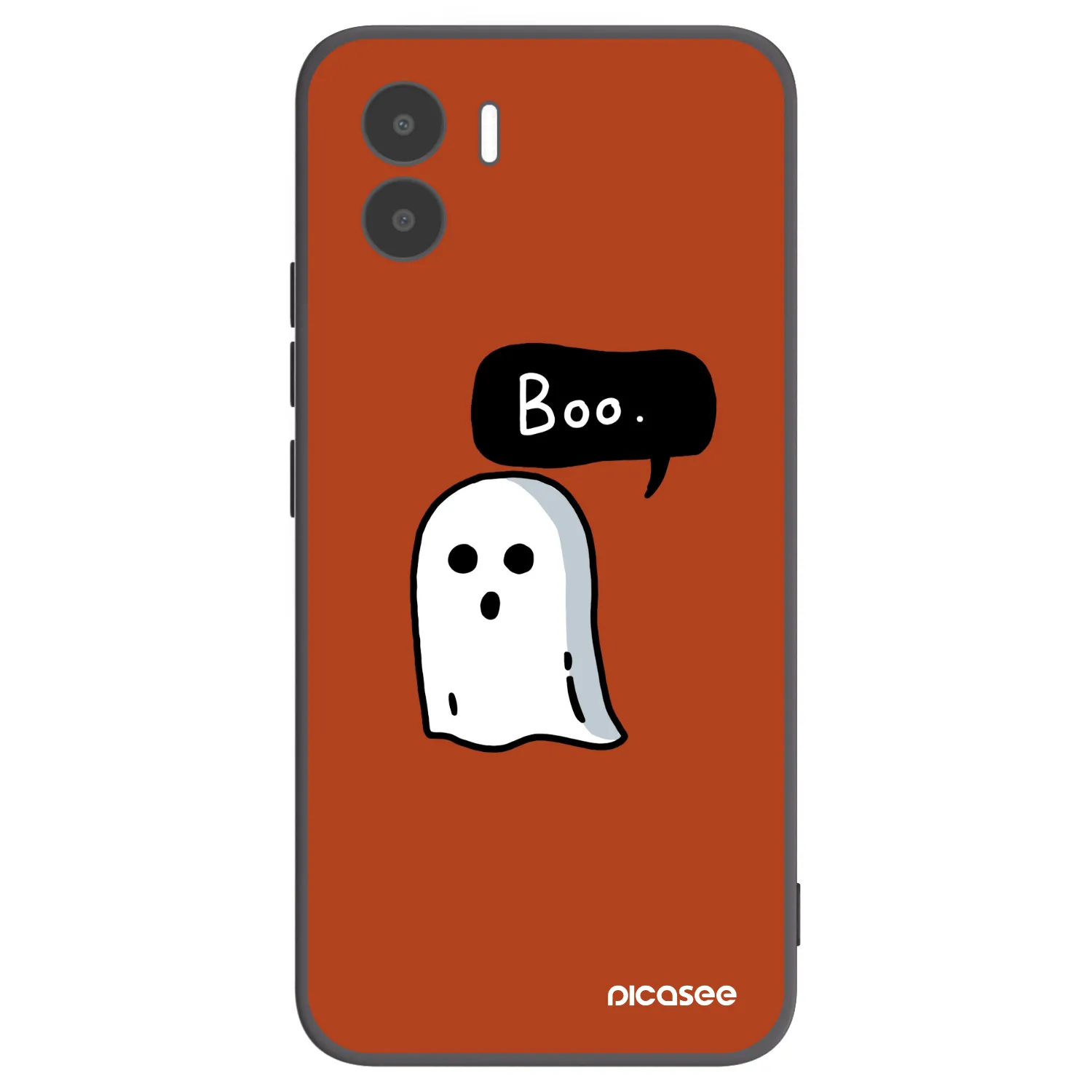 Picasee Μαύρη θήκη σιλικόνης για Xiaomi Redmi A2 - Boo