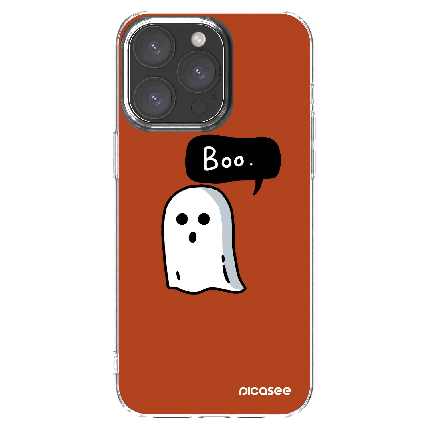 Picasee διαφανής θήκη σιλικόνης Apple iPhone 15 Pro Max - Boo