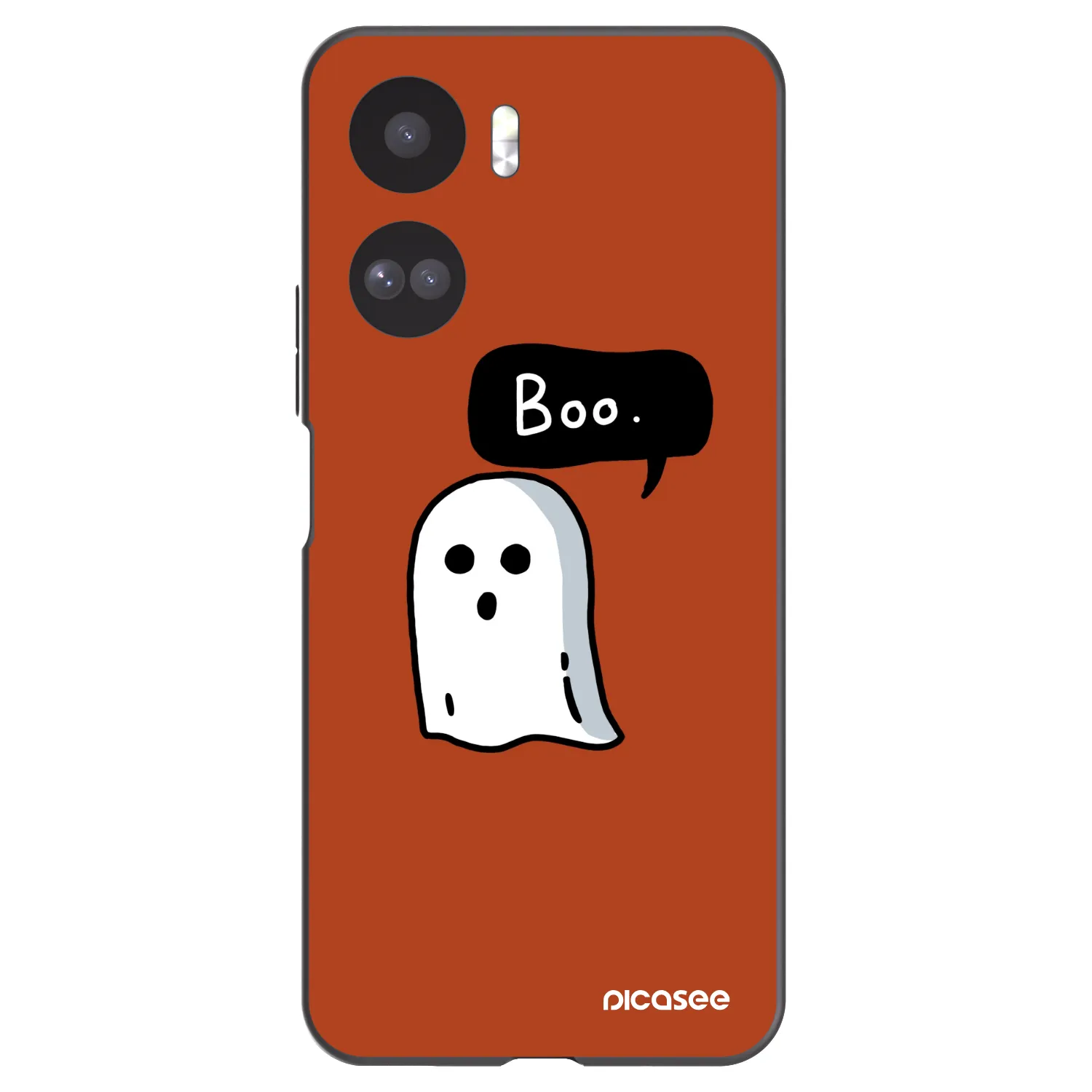 Picasee Μαύρη θήκη σιλικόνης για Honor 90 Lite 5G - Boo
