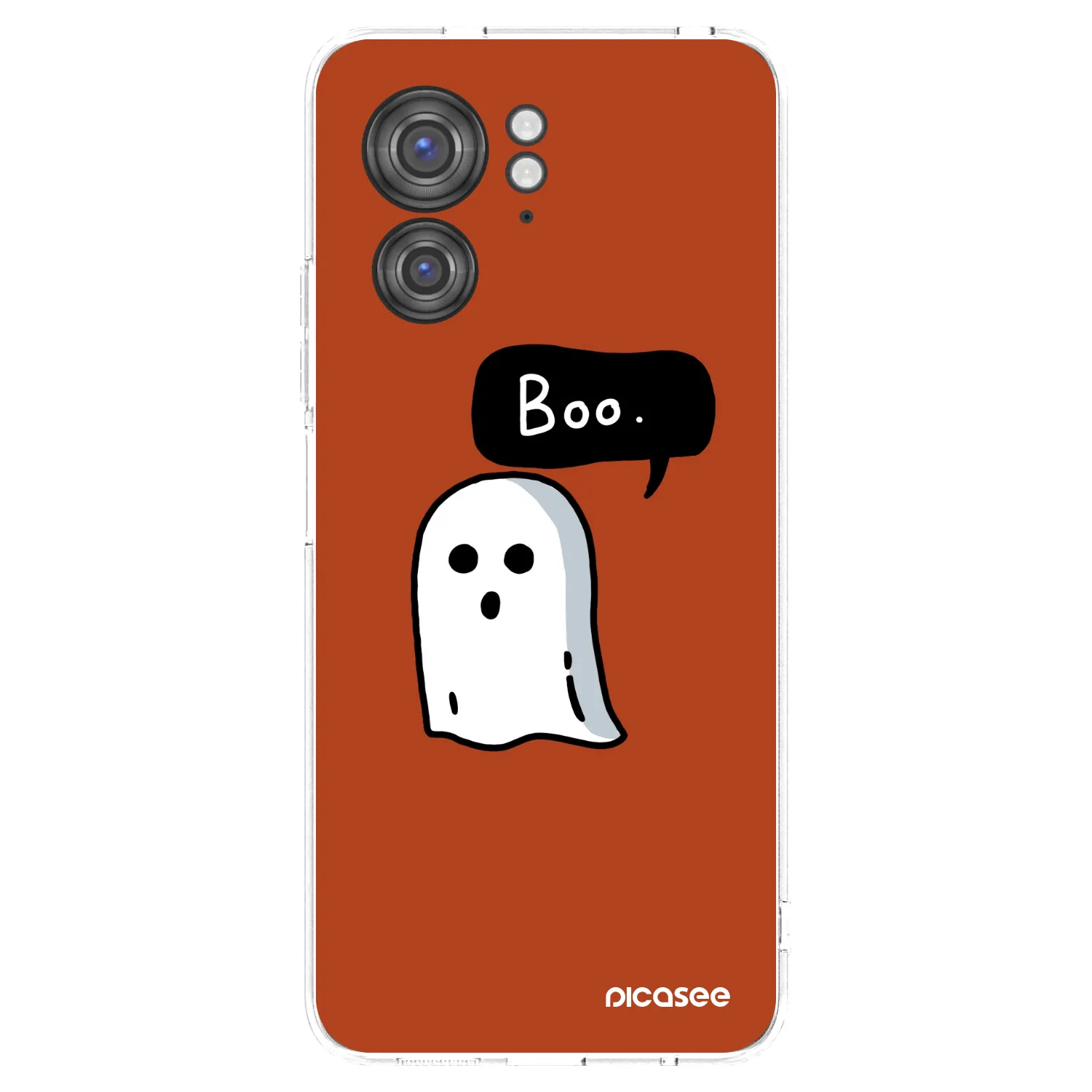 Picasee διαφανής θήκη σιλικόνης Motorola Edge 40 - Boo