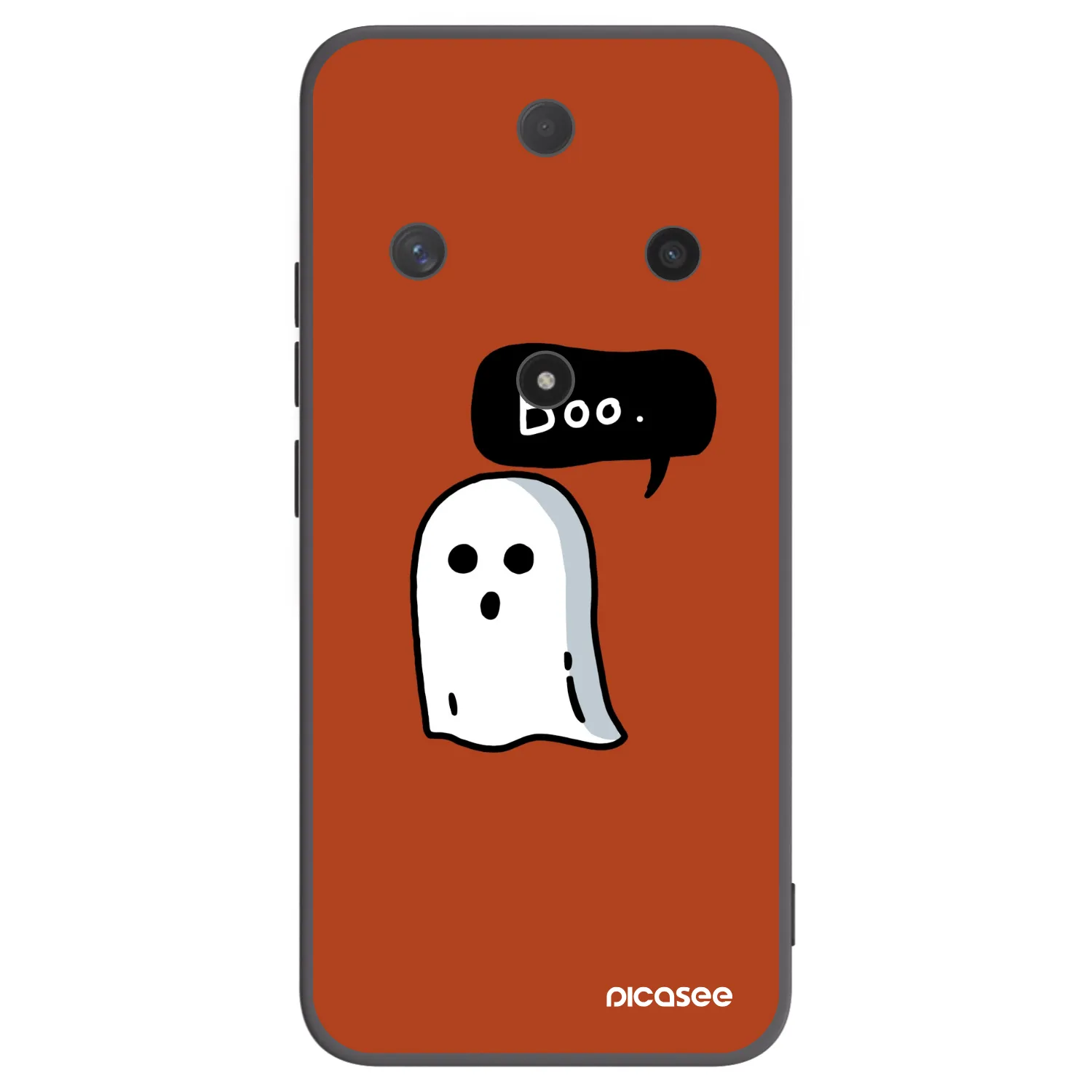 Picasee Μαύρη θήκη σιλικόνης για Honor Magic6 Lite 5G - Boo