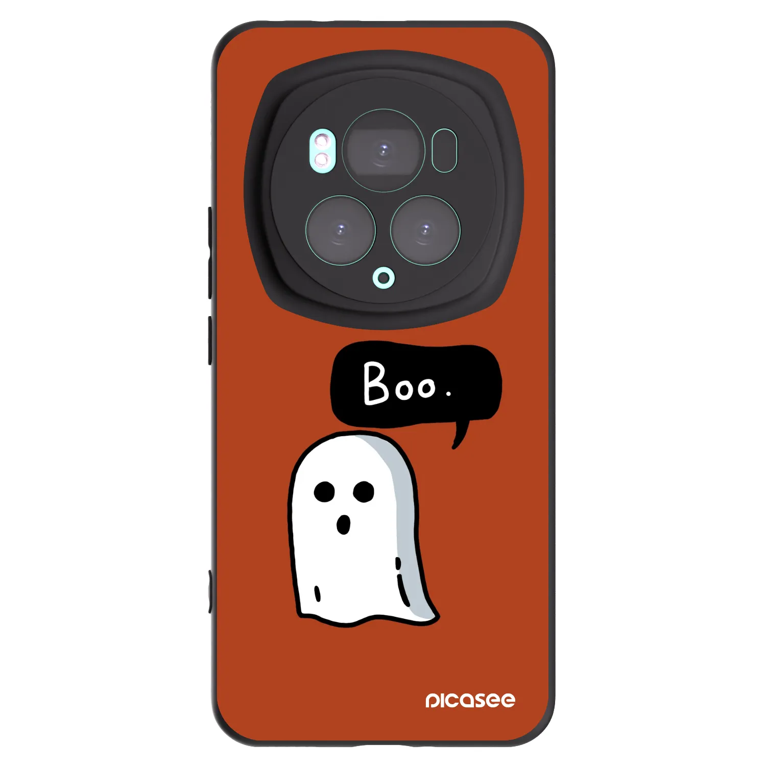 Picasee Μαύρη θήκη σιλικόνης για Honor Magic6 Pro - Boo