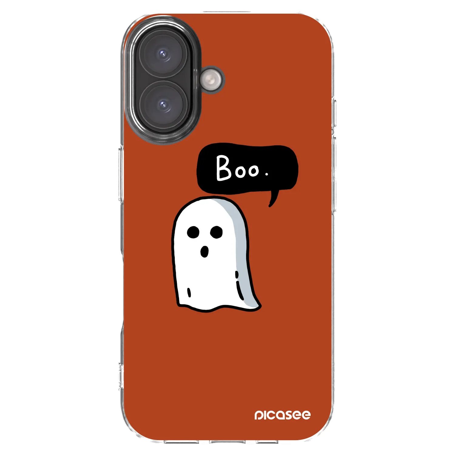 Picasee διαφανής θήκη σιλικόνης Apple iPhone 16 - Boo