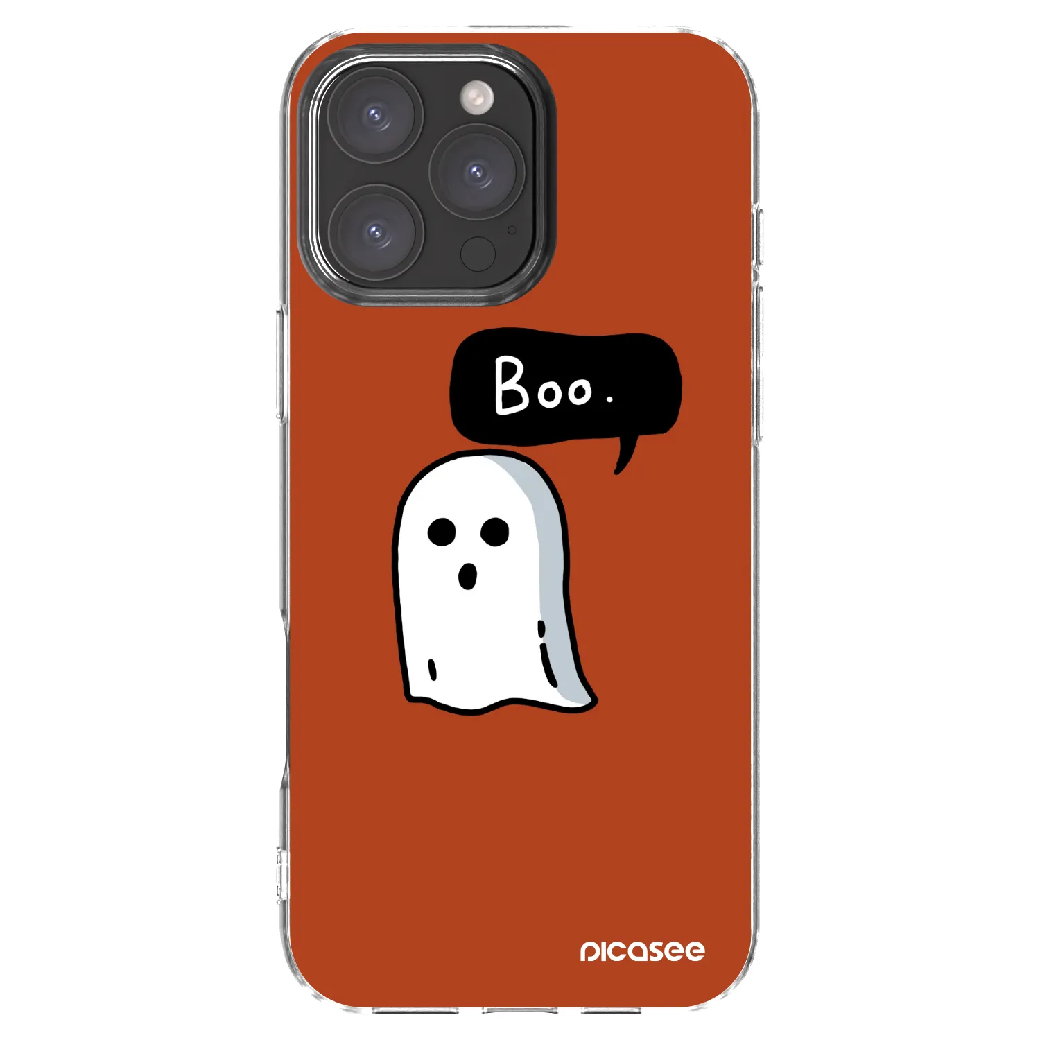 Picasee διαφανής θήκη σιλικόνης Apple iPhone 16 Pro Max - Boo