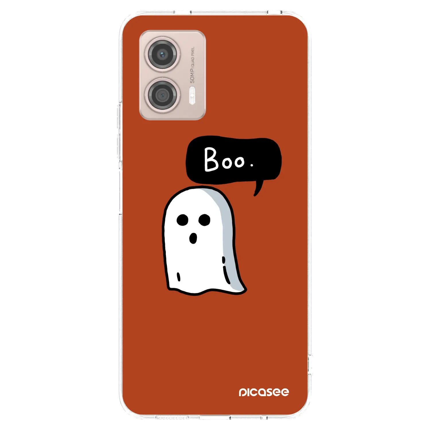 Picasee διαφανής θήκη σιλικόνης Motorola Moto G53 5G - Boo