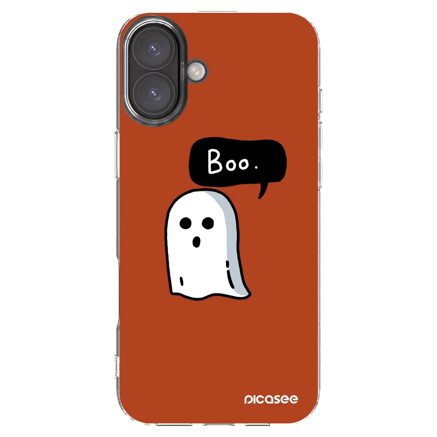 Picasee διαφανής θήκη σιλικόνης Apple iPhone 16 Plus - Boo
