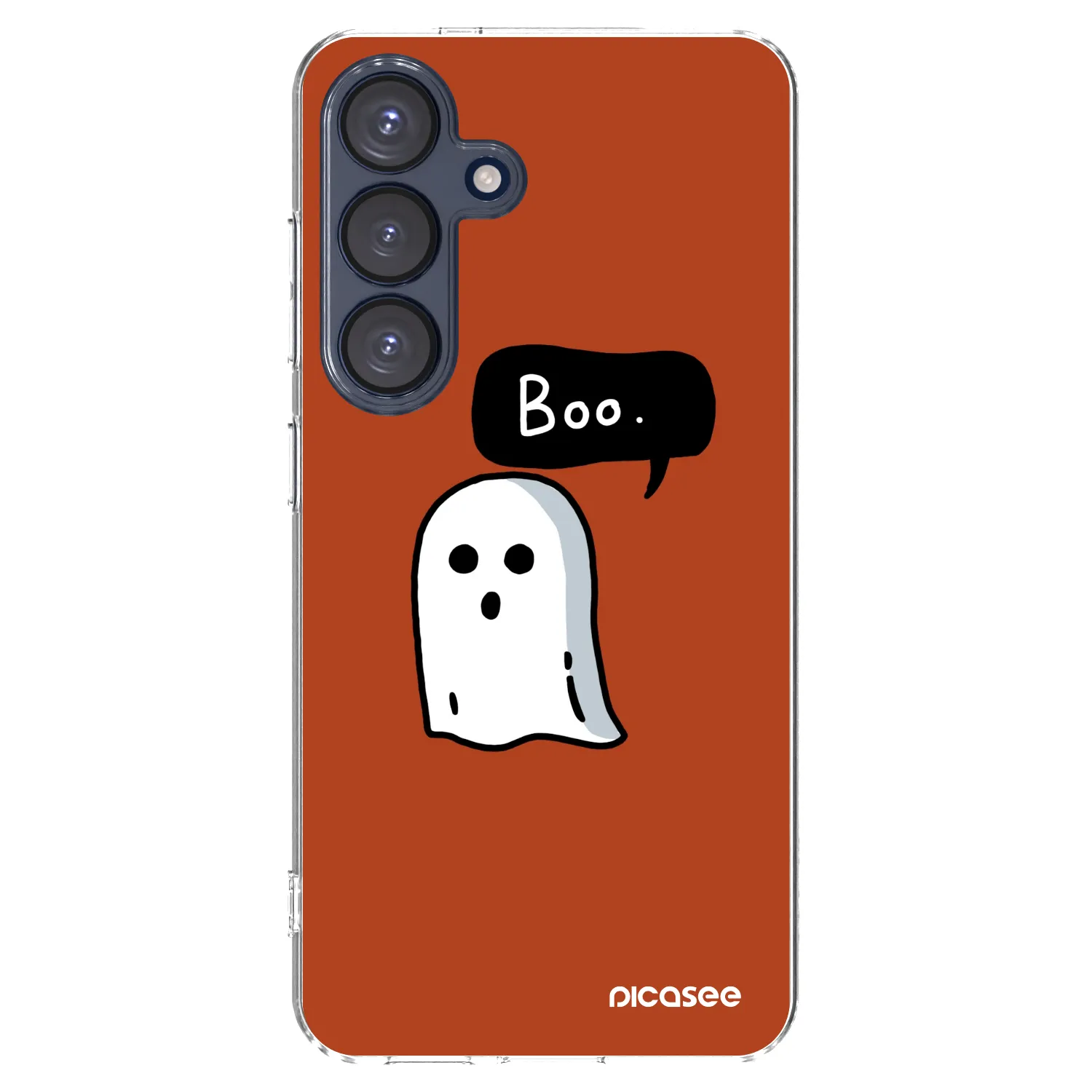 Picasee διαφανής θήκη σιλικόνης Samsung Galaxy S25 5G - Boo
