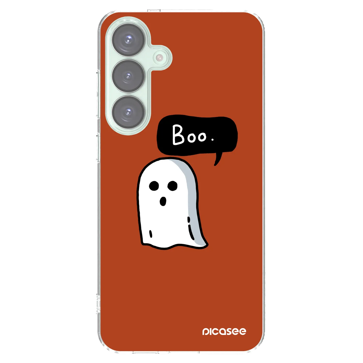 Picasee διαφανής θήκη σιλικόνης Samsung Galaxy S25+ 5G - Boo