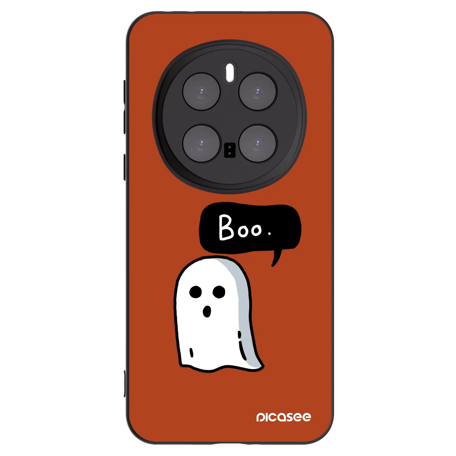 Picasee Μαύρη θήκη σιλικόνης για Honor Magic7 Pro 5G - Boo