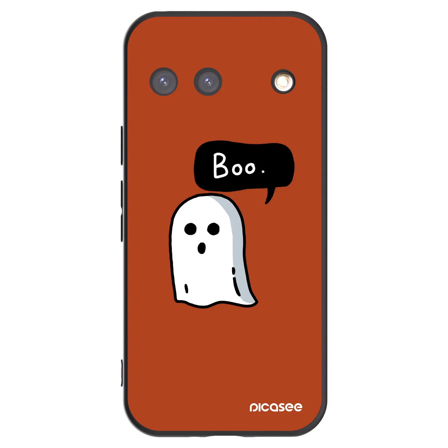 Picasee Μαύρη θήκη σιλικόνης για Google Pixel 9 - Boo