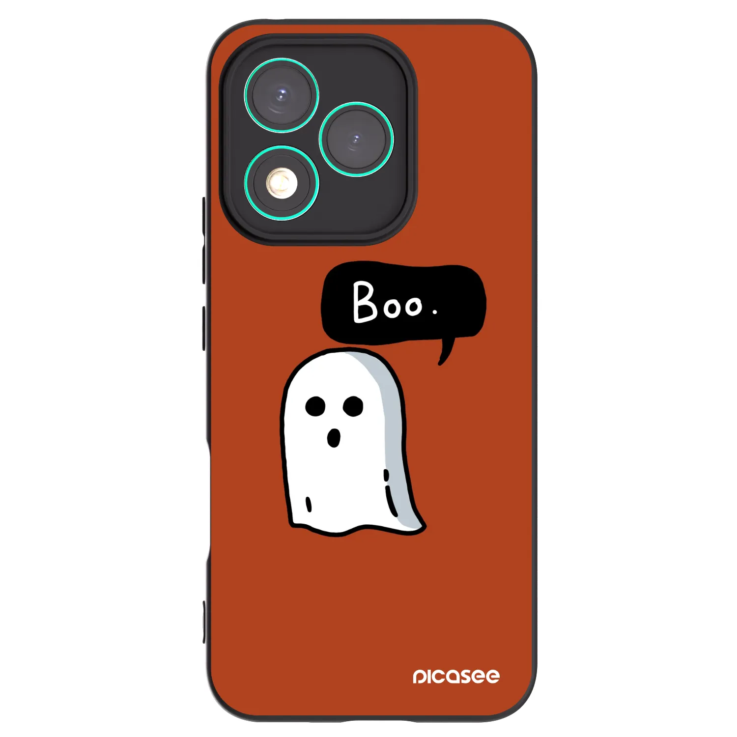 Picasee Μαύρη θήκη σιλικόνης για Honor 400 Lite 5G - Boo