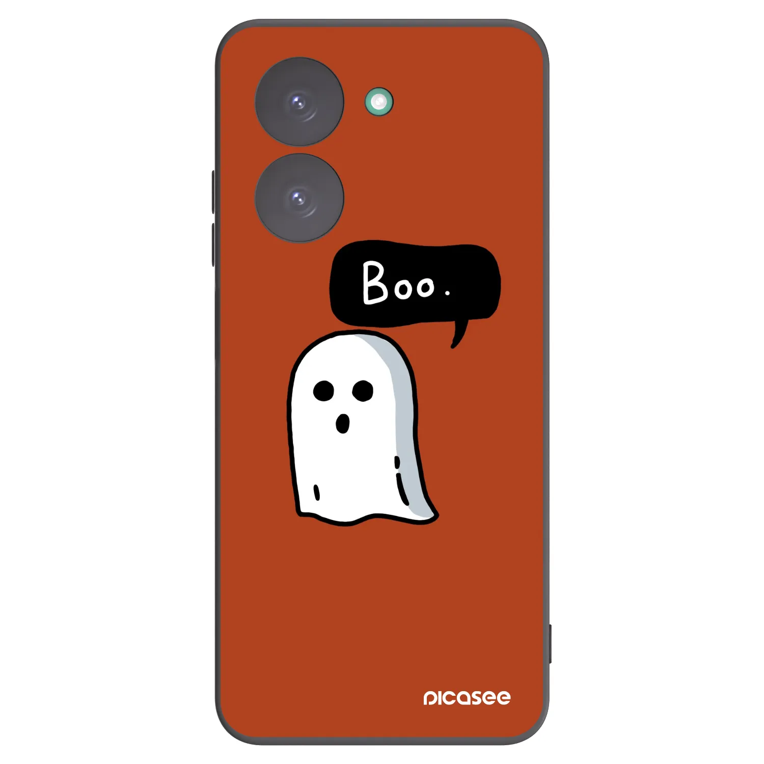 Picasee Μαύρη θήκη σιλικόνης για Xiaomi Redmi A5 - Boo