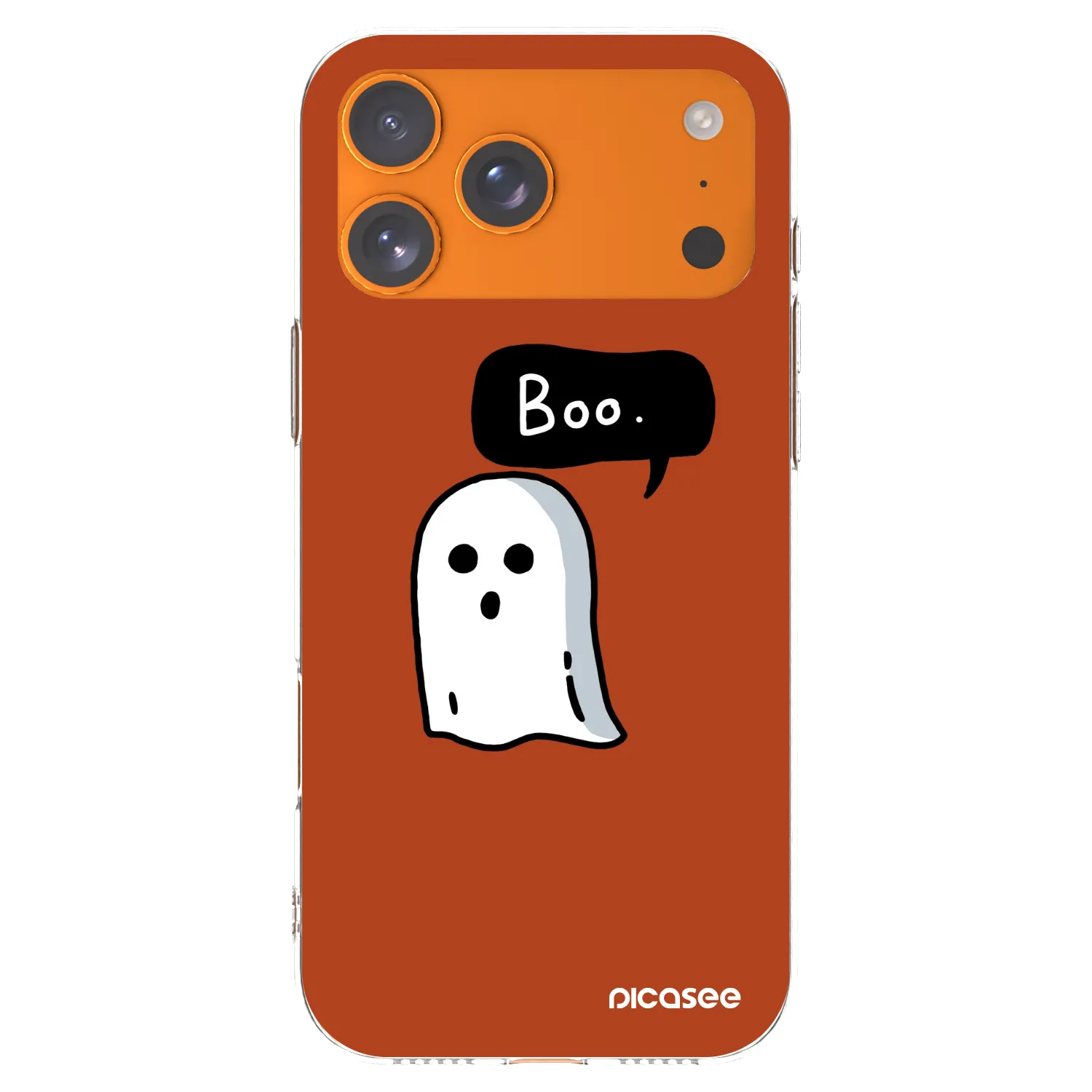 Picasee διαφανής θήκη σιλικόνης Apple iPhone 17 Pro Max - Boo