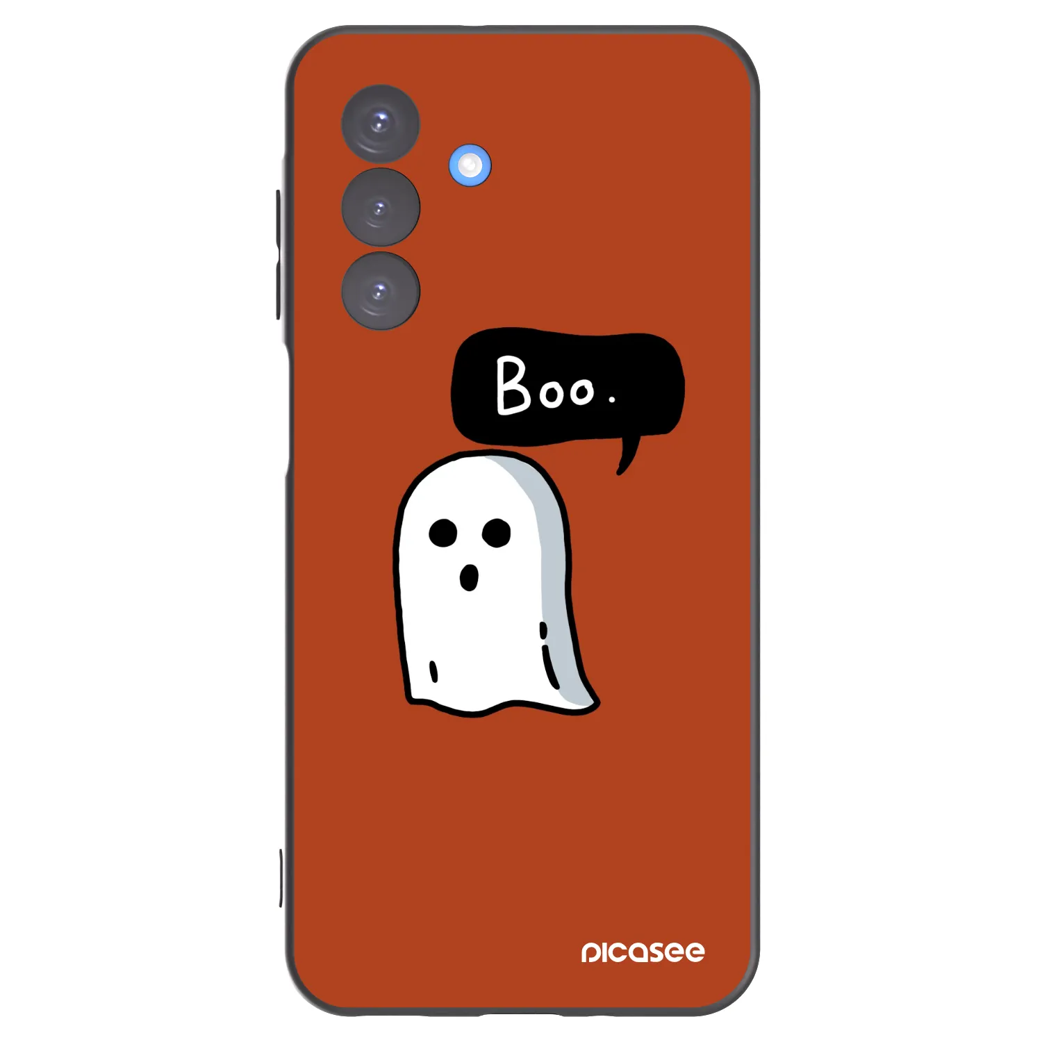 Picasee Μαύρη θήκη σιλικόνης για Samsung Galaxy A17 5G - Boo