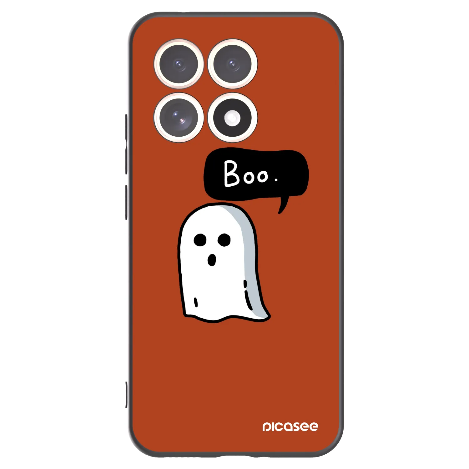 Picasee Μαύρη θήκη σιλικόνης για Xiaomi 15T - Boo