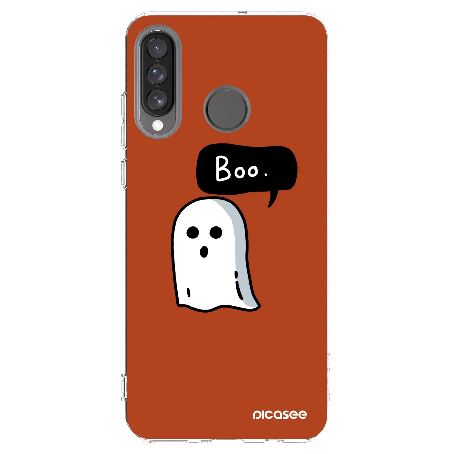 Picasee διαφανής θήκη σιλικόνης Huawei P30 Lite - Boo