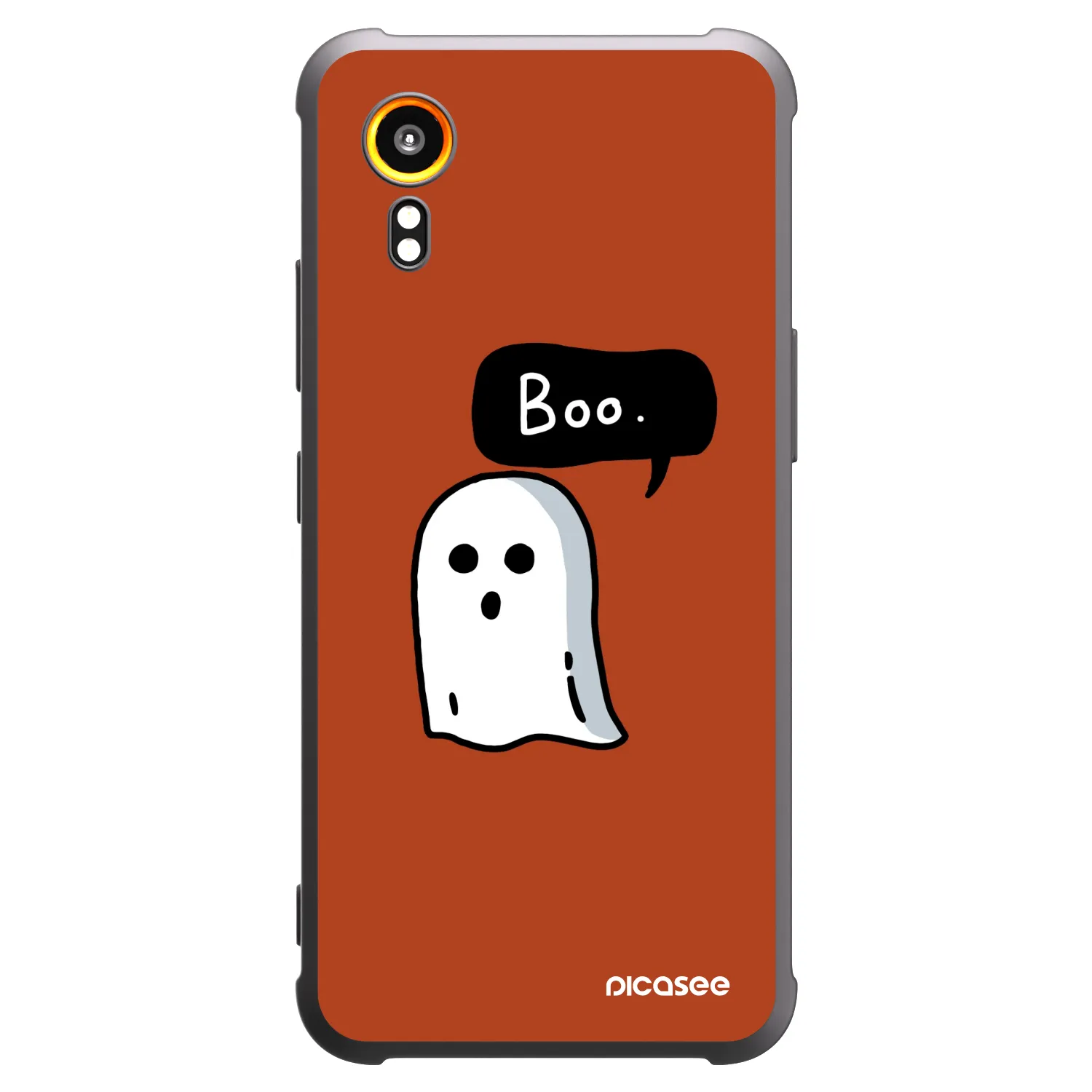 Picasee Μαύρη θήκη σιλικόνης για Samsung Galaxy XCover 7 - Boo