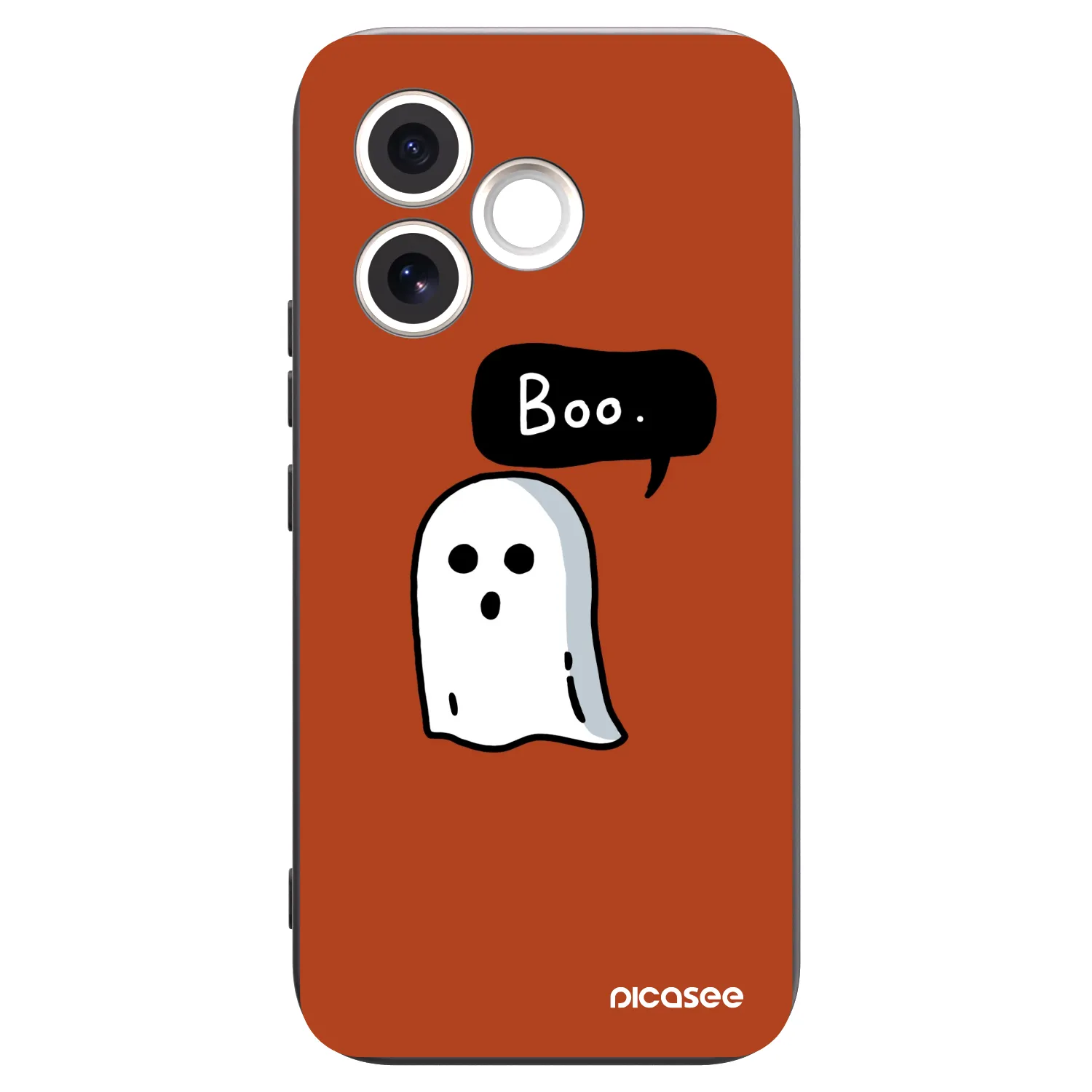 Picasee Μαύρη θήκη σιλικόνης για Honor 600 Lite - Boo