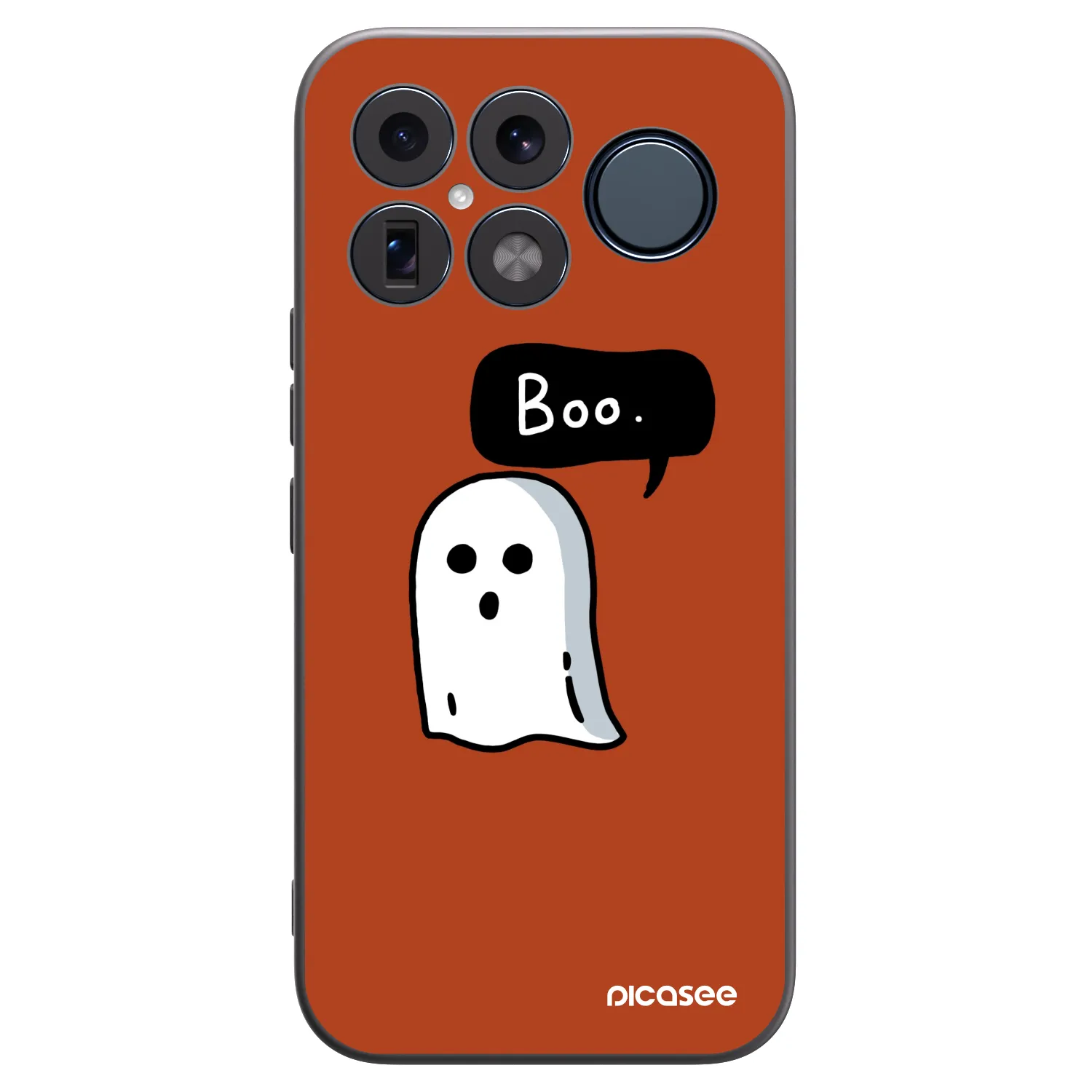 Picasee Μαύρη θήκη σιλικόνης για Xiaomi Poco F8 Ultra - Boo