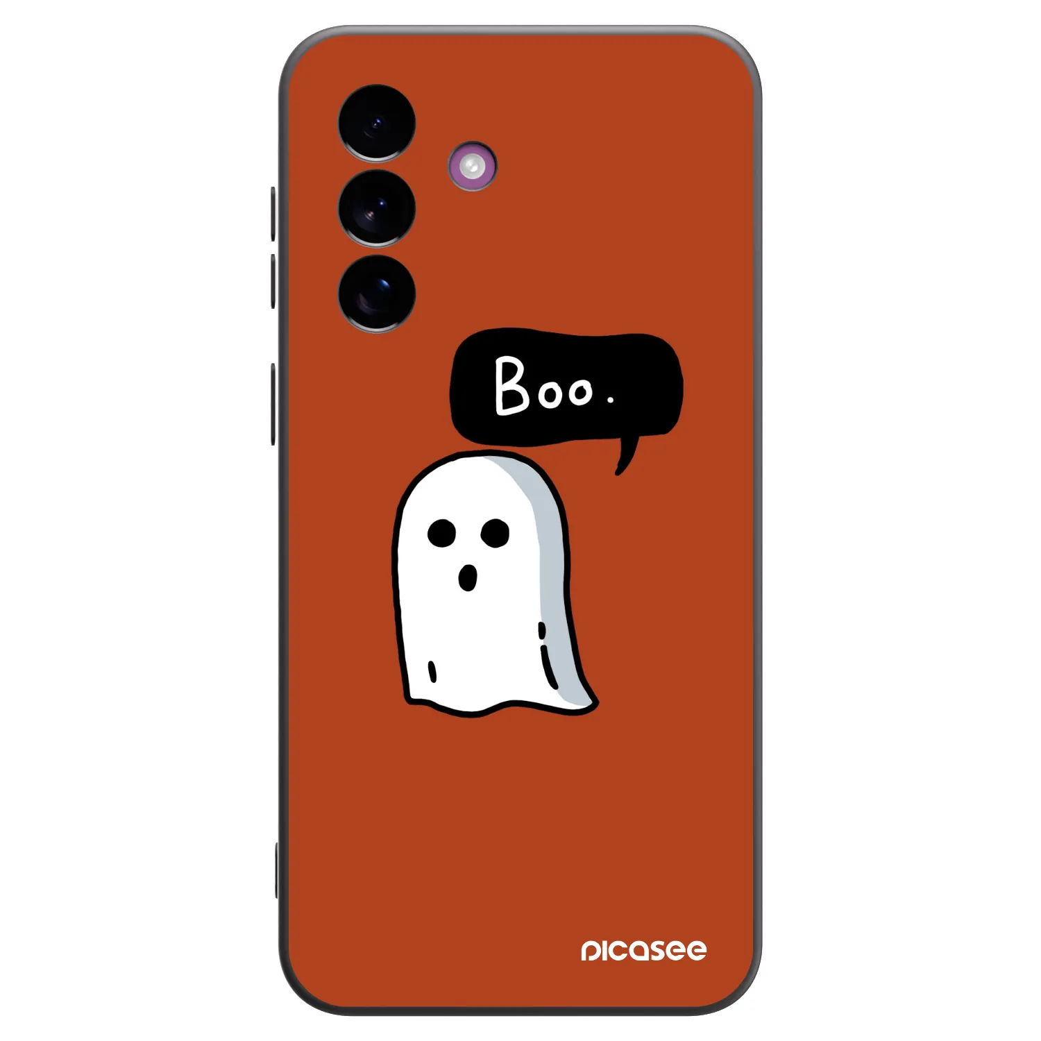 Picasee Μαύρη θήκη σιλικόνης για Samsung Galaxy A37 - Boo