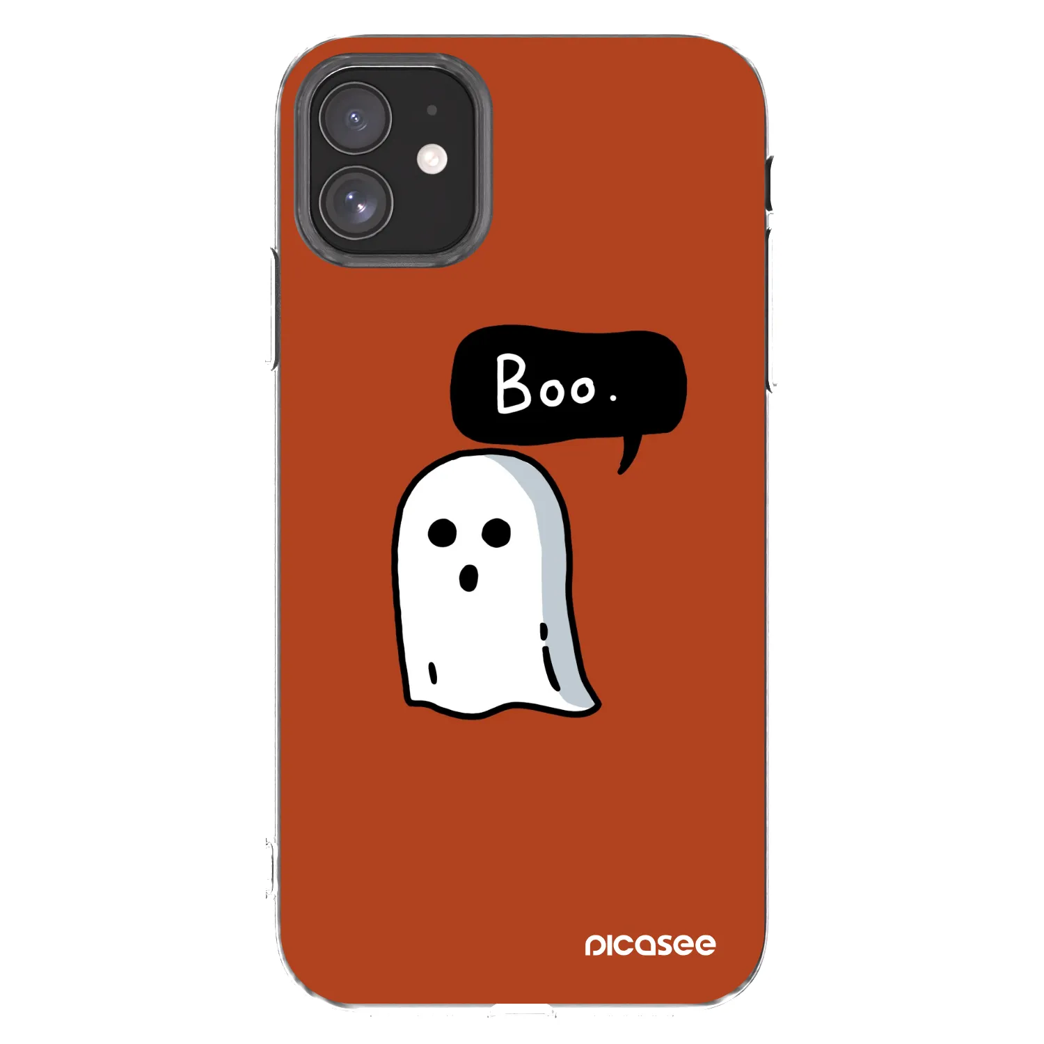 Picasee διαφανής θήκη σιλικόνης Apple iPhone 11 - Boo